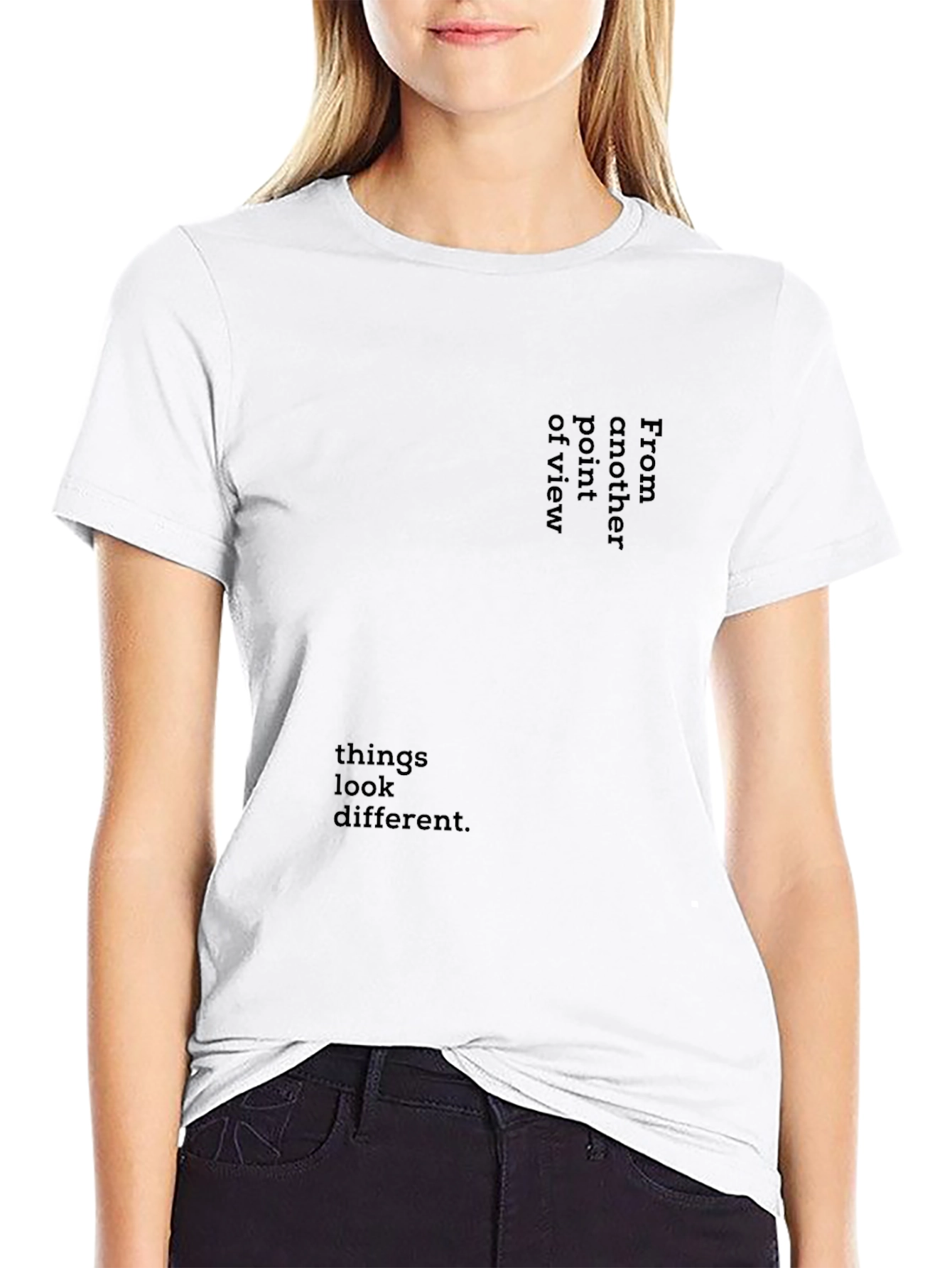 Philosophical Statement Black T-Shirt