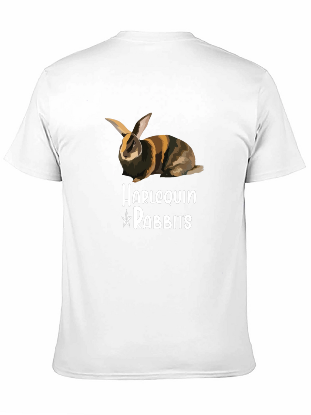 Harlequin Rabbits Graphic T-Shirt