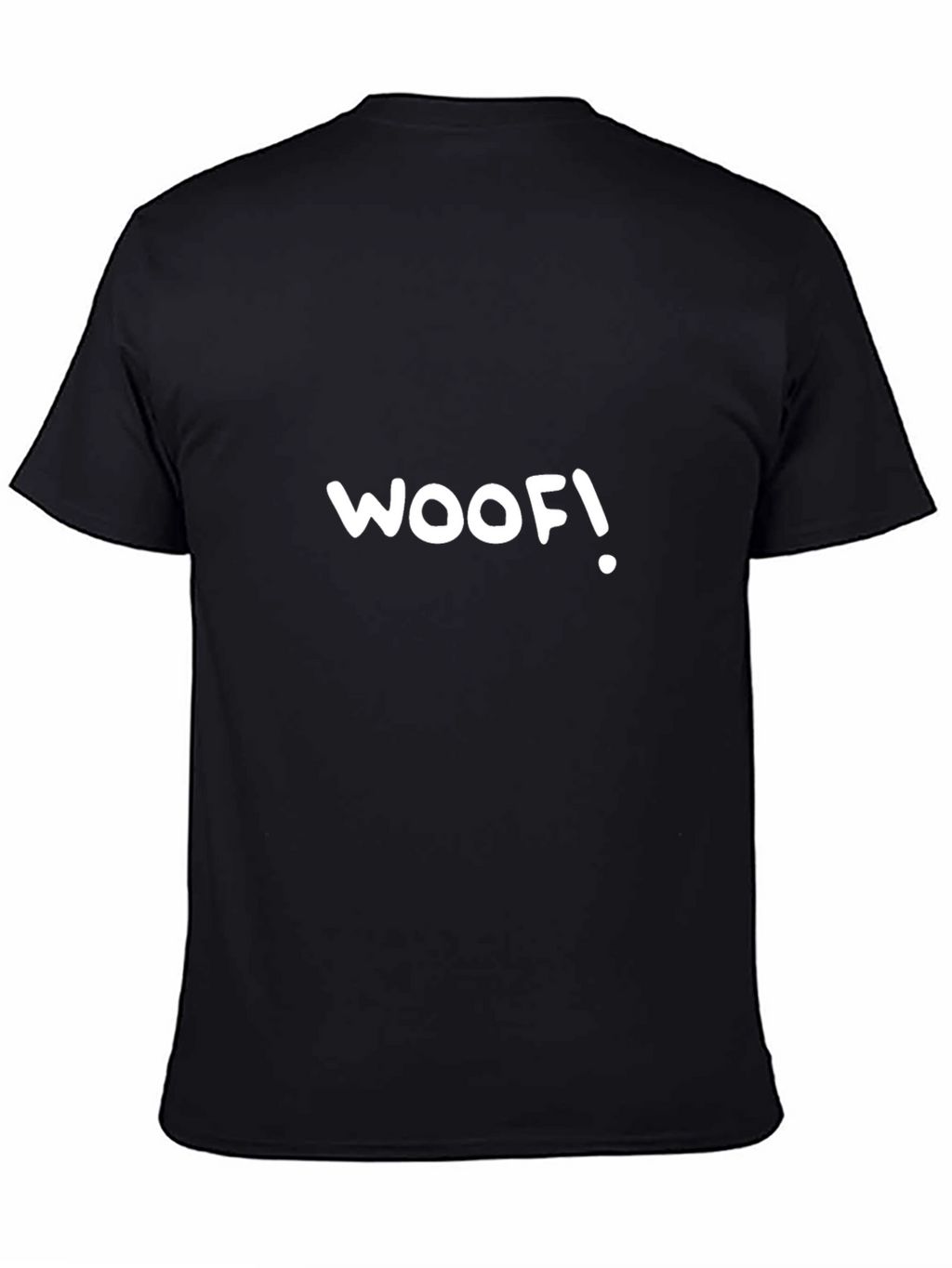 Woof! Graphic Tee - Classic Black T-Shirt