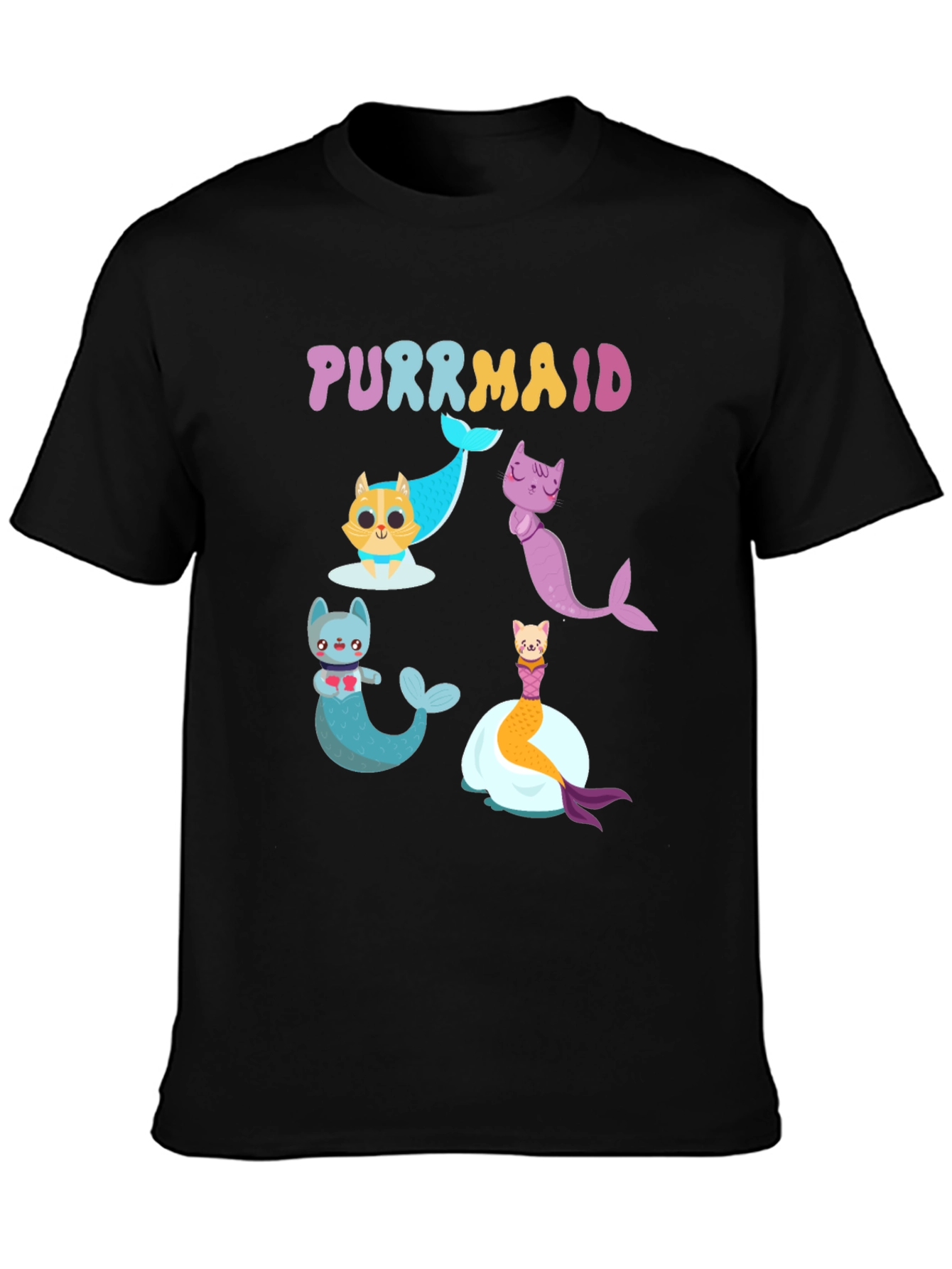 Purrmaid Cat T-Shirt