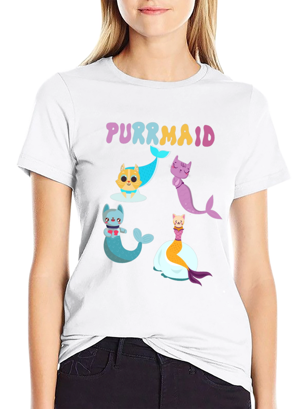 Purrmaid Cat T-Shirt