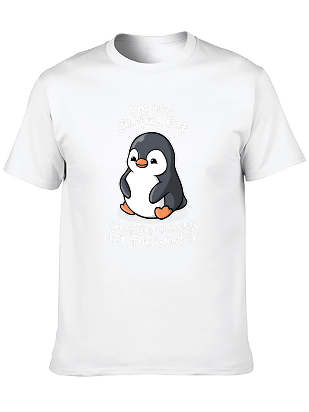 Penguin Winter Energy Black T-Shirt
