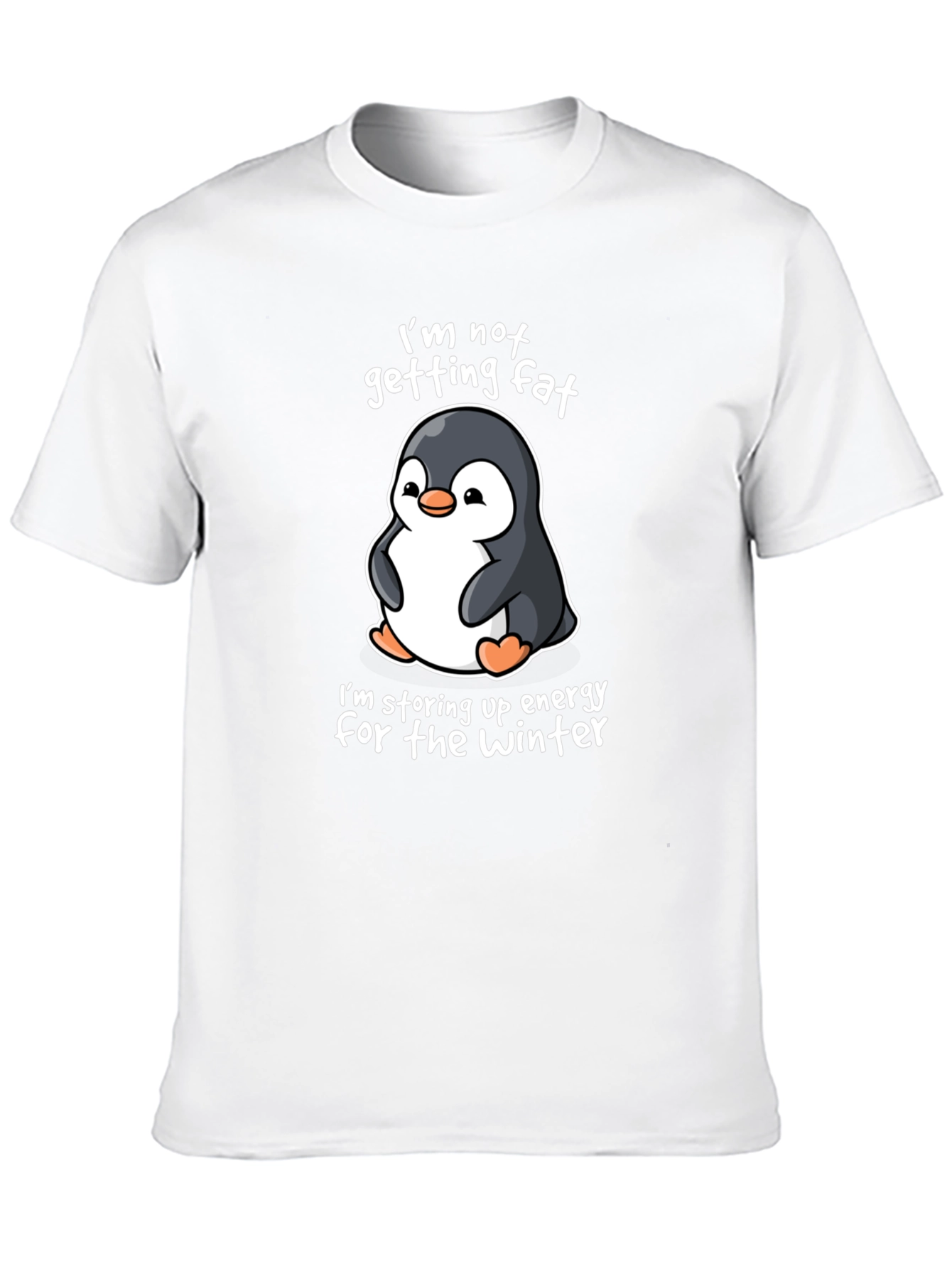 Penguin Winter Energy Black T-Shirt