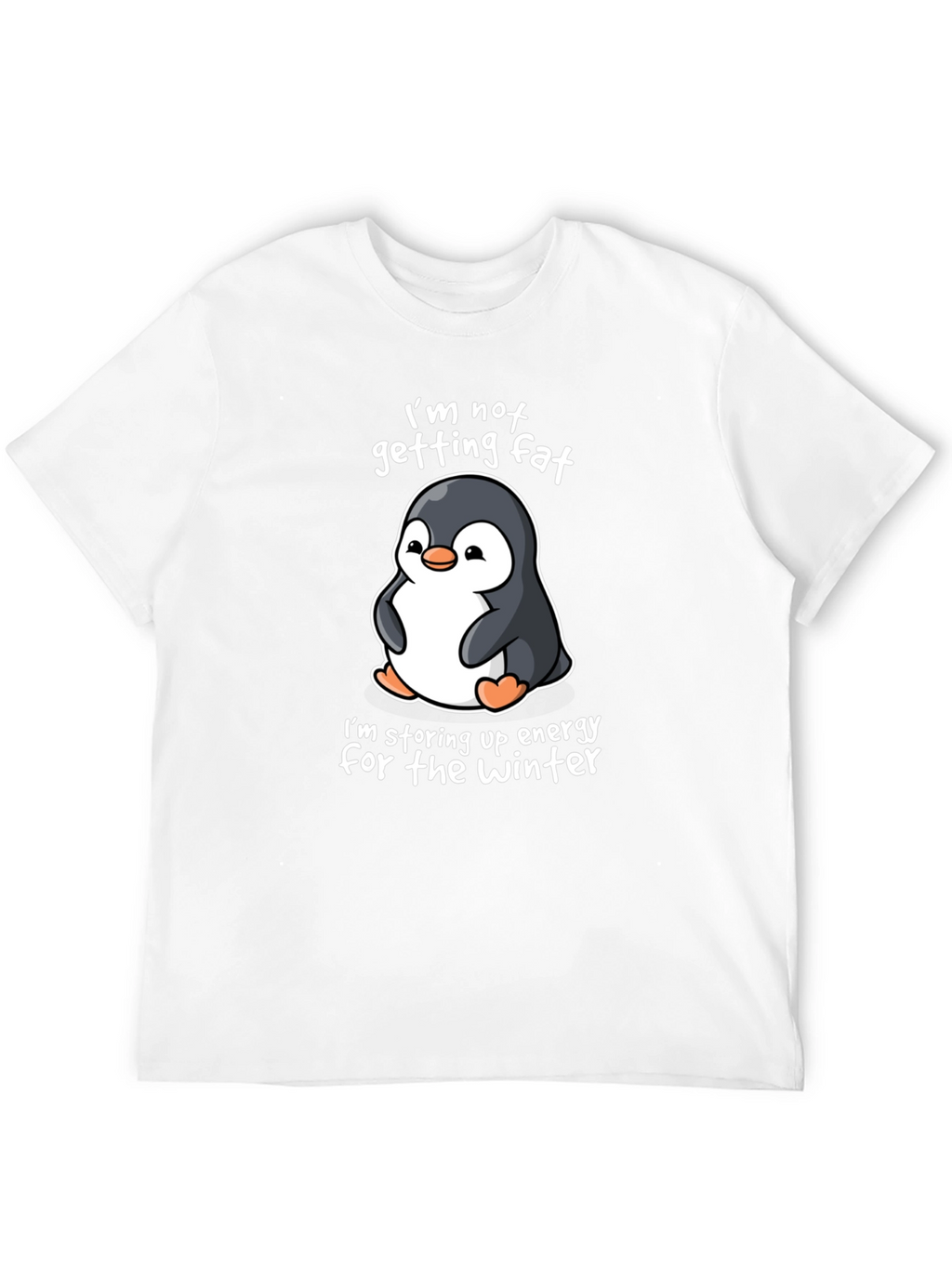 Penguin Winter Energy Black T-Shirt