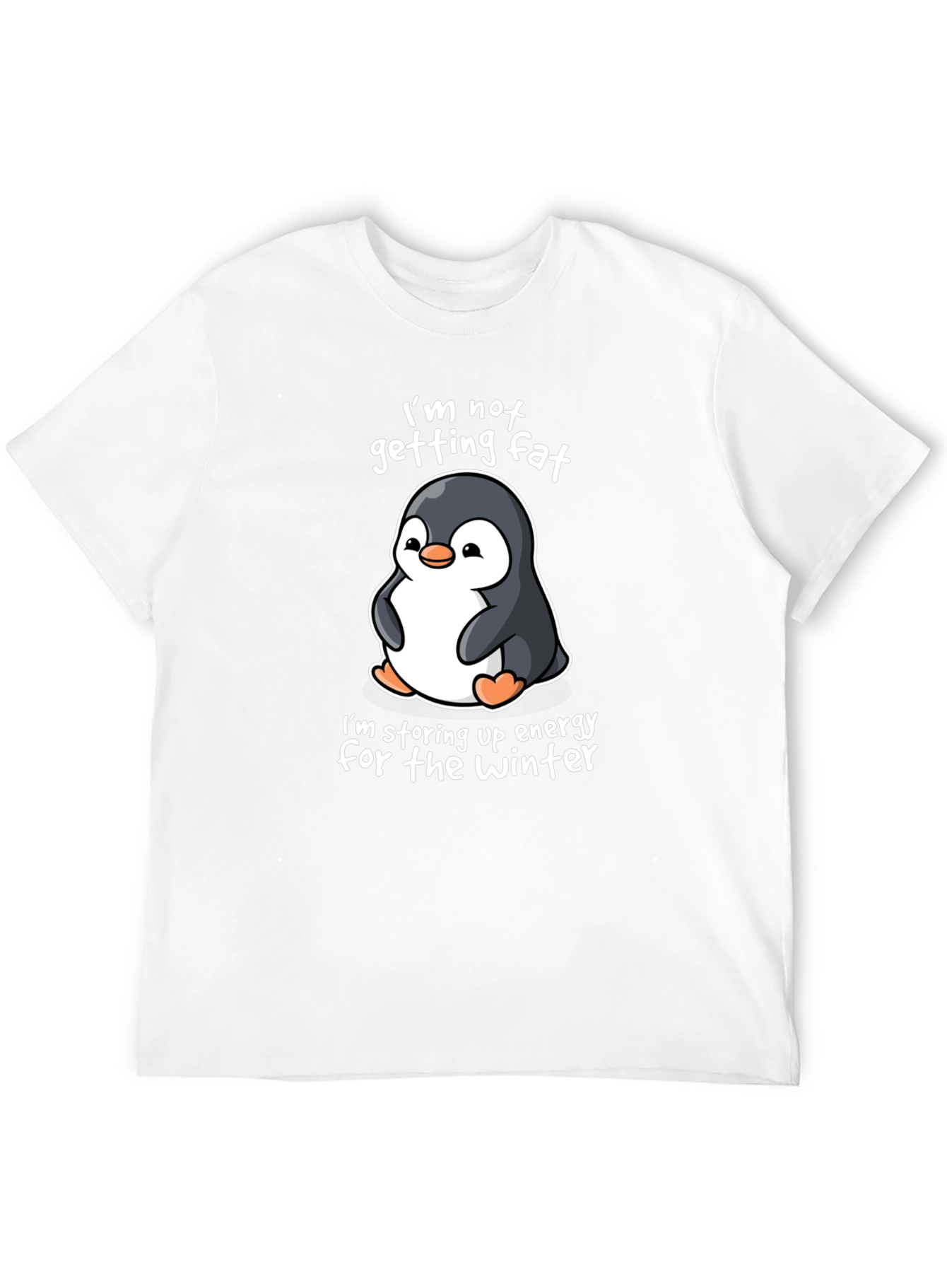 Penguin Winter Energy Black T-Shirt
