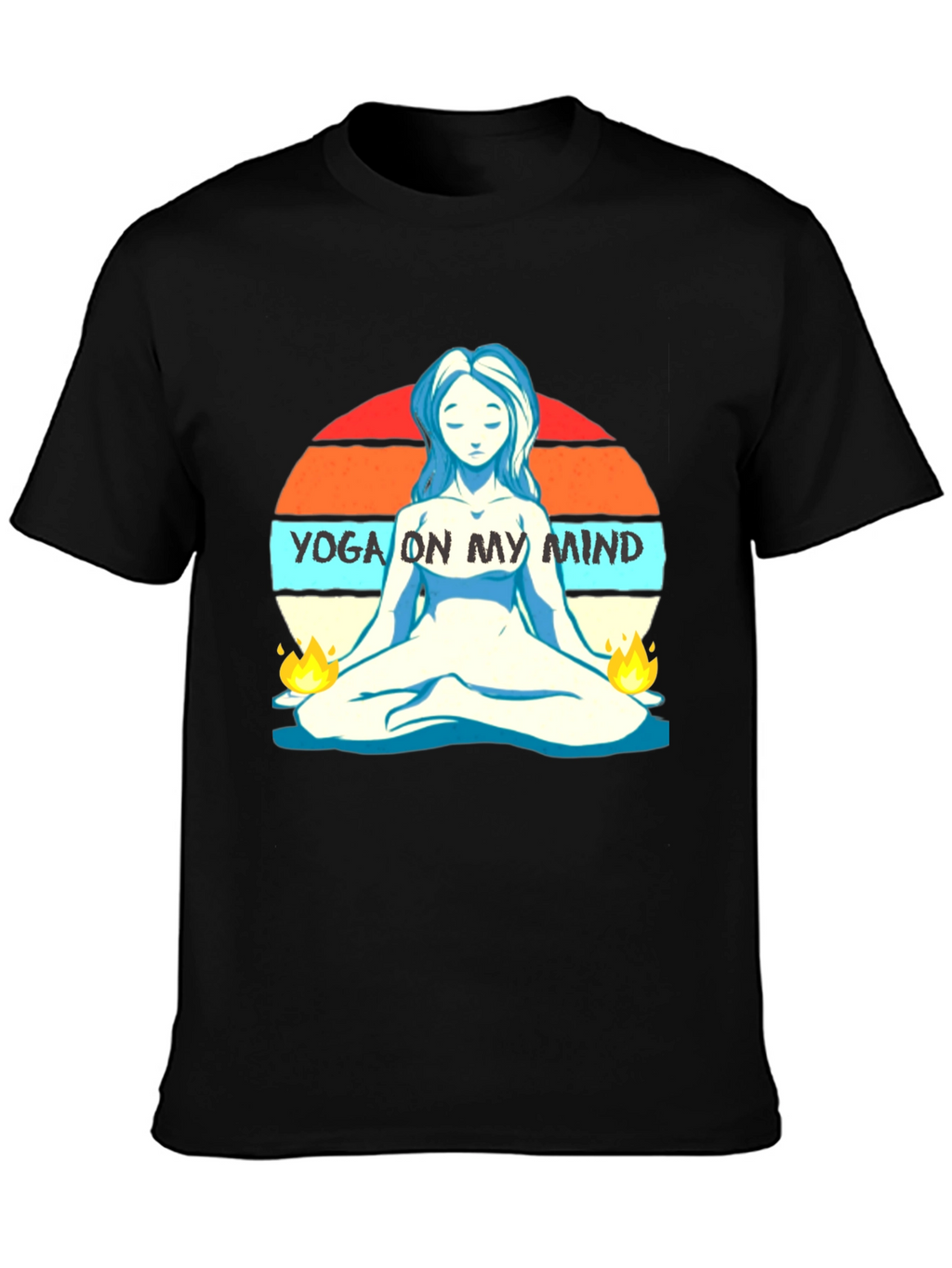 Yoga On My Mind Graphic T-Shirt