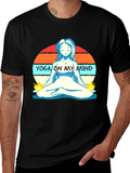Yoga On My Mind Graphic T-Shirt