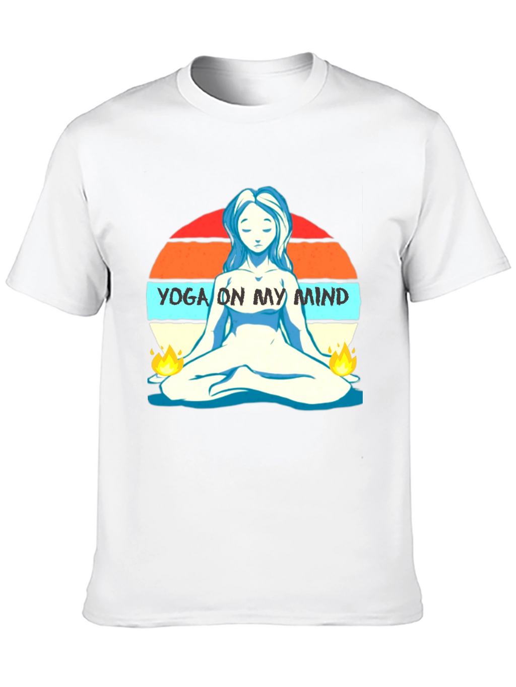 Yoga On My Mind Graphic T-Shirt