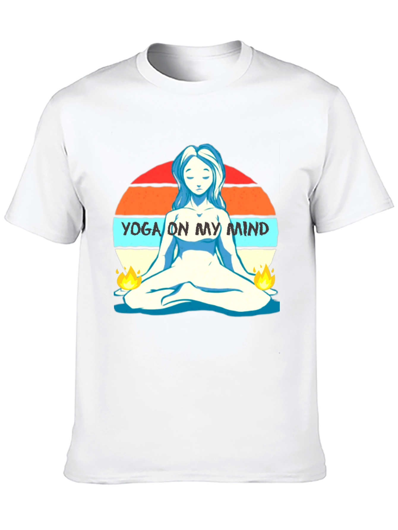 Yoga On My Mind Graphic T-Shirt