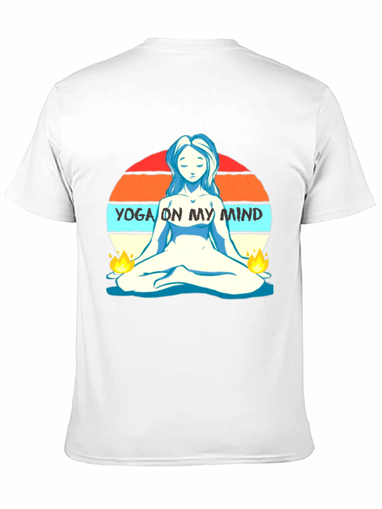 Yoga On My Mind Graphic T-Shirt