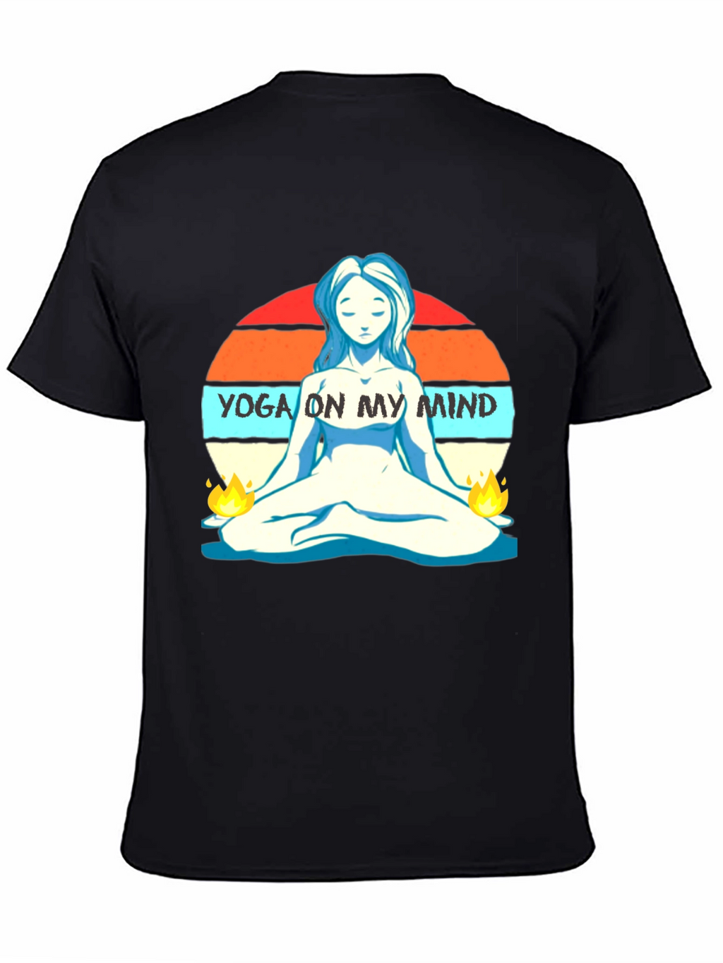 Yoga On My Mind Graphic T-Shirt