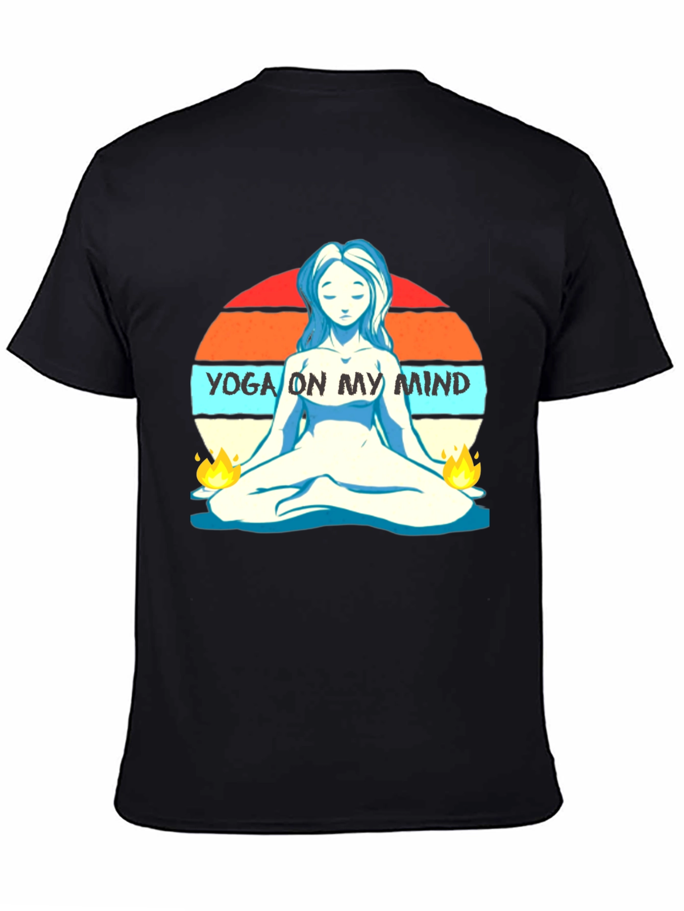Yoga On My Mind Graphic T-Shirt