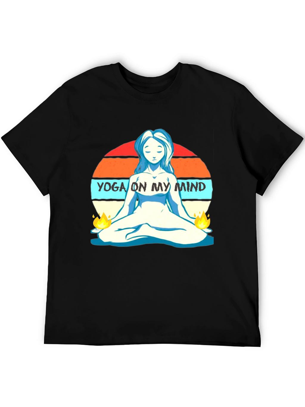 Yoga On My Mind Graphic T-Shirt