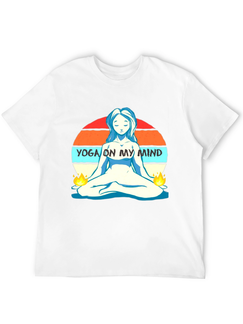 Yoga On My Mind Graphic T-Shirt