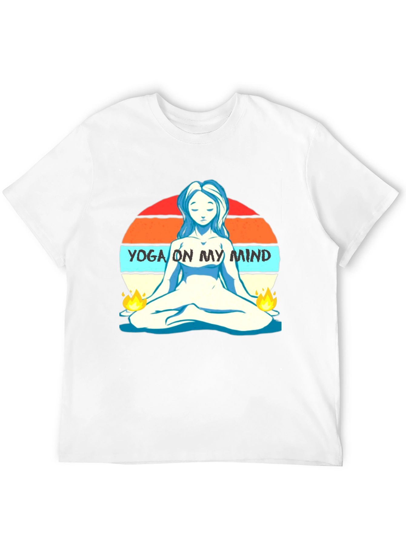 Yoga On My Mind Graphic T-Shirt