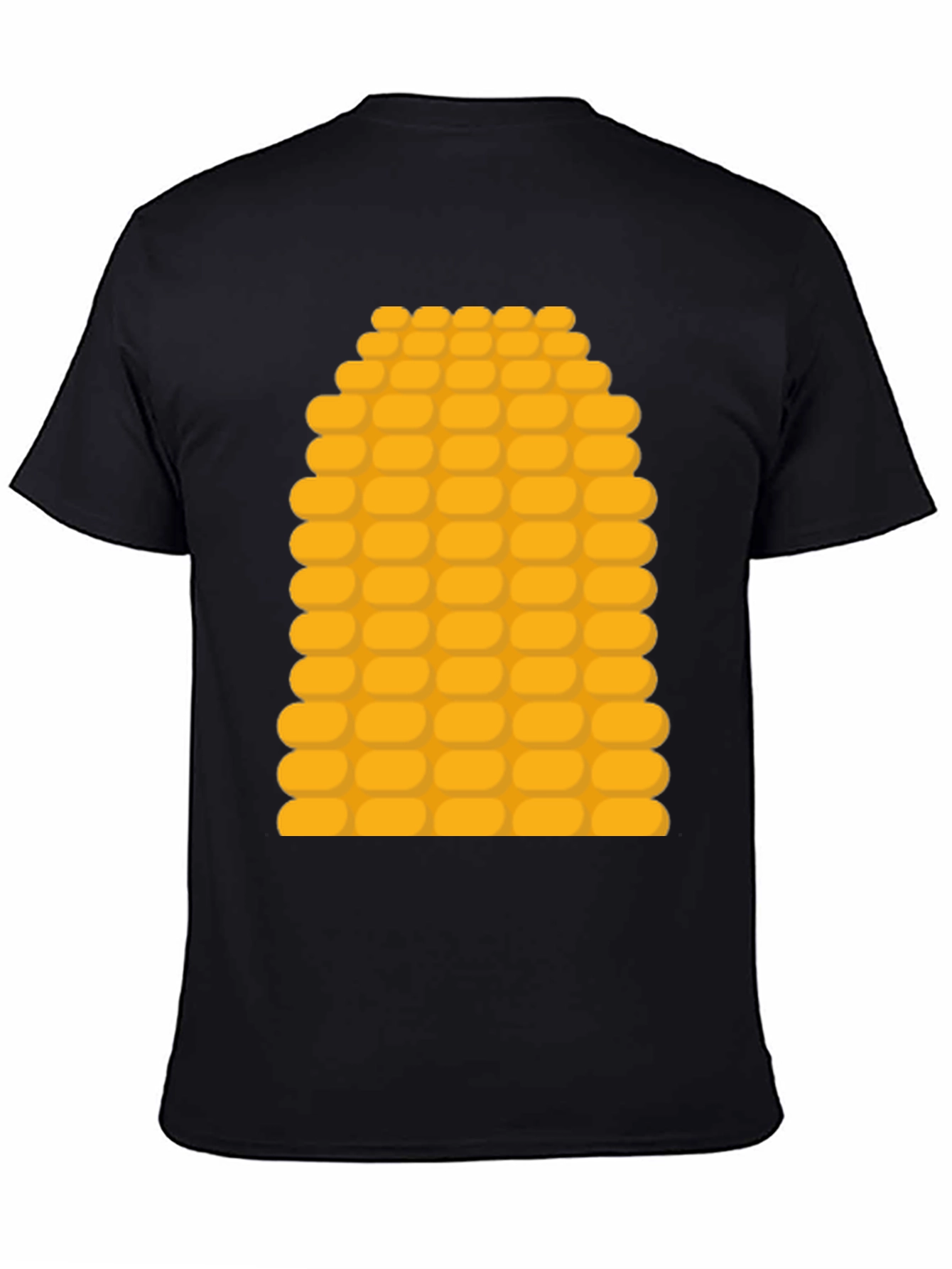 Corn Cob Graphic Tee - Novelty Food T-Shirt