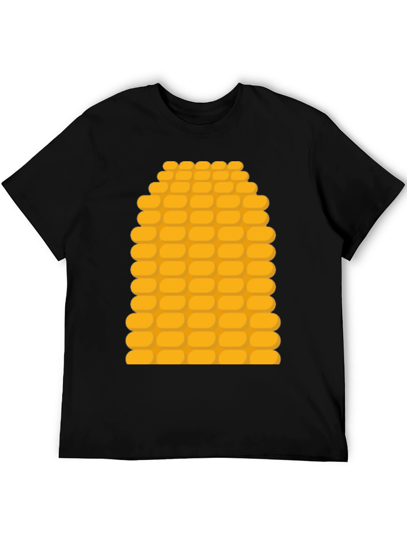 Corn Cob Graphic Tee - Novelty Food T-Shirt