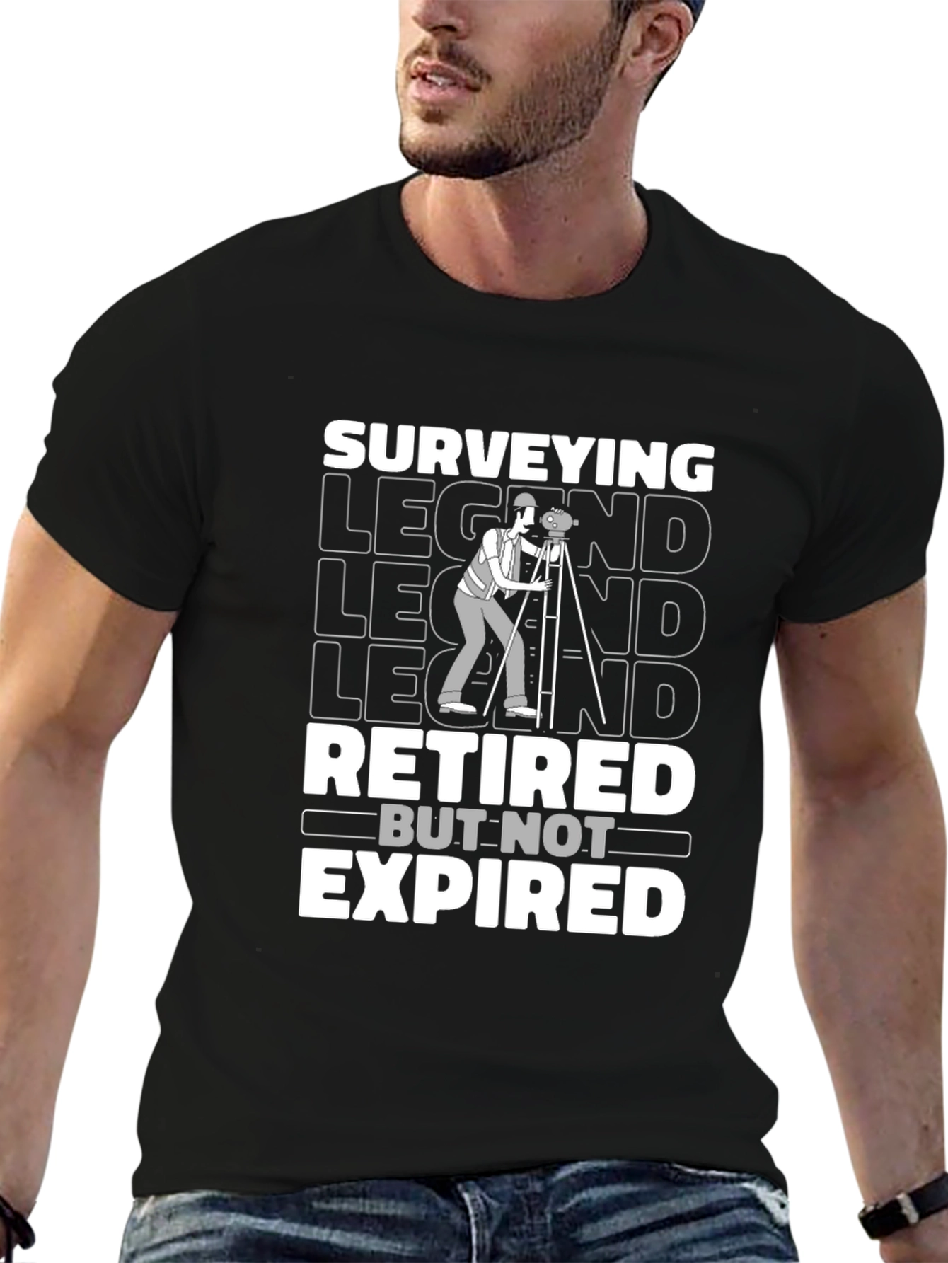 Surveying Legend Retired T-Shirt
