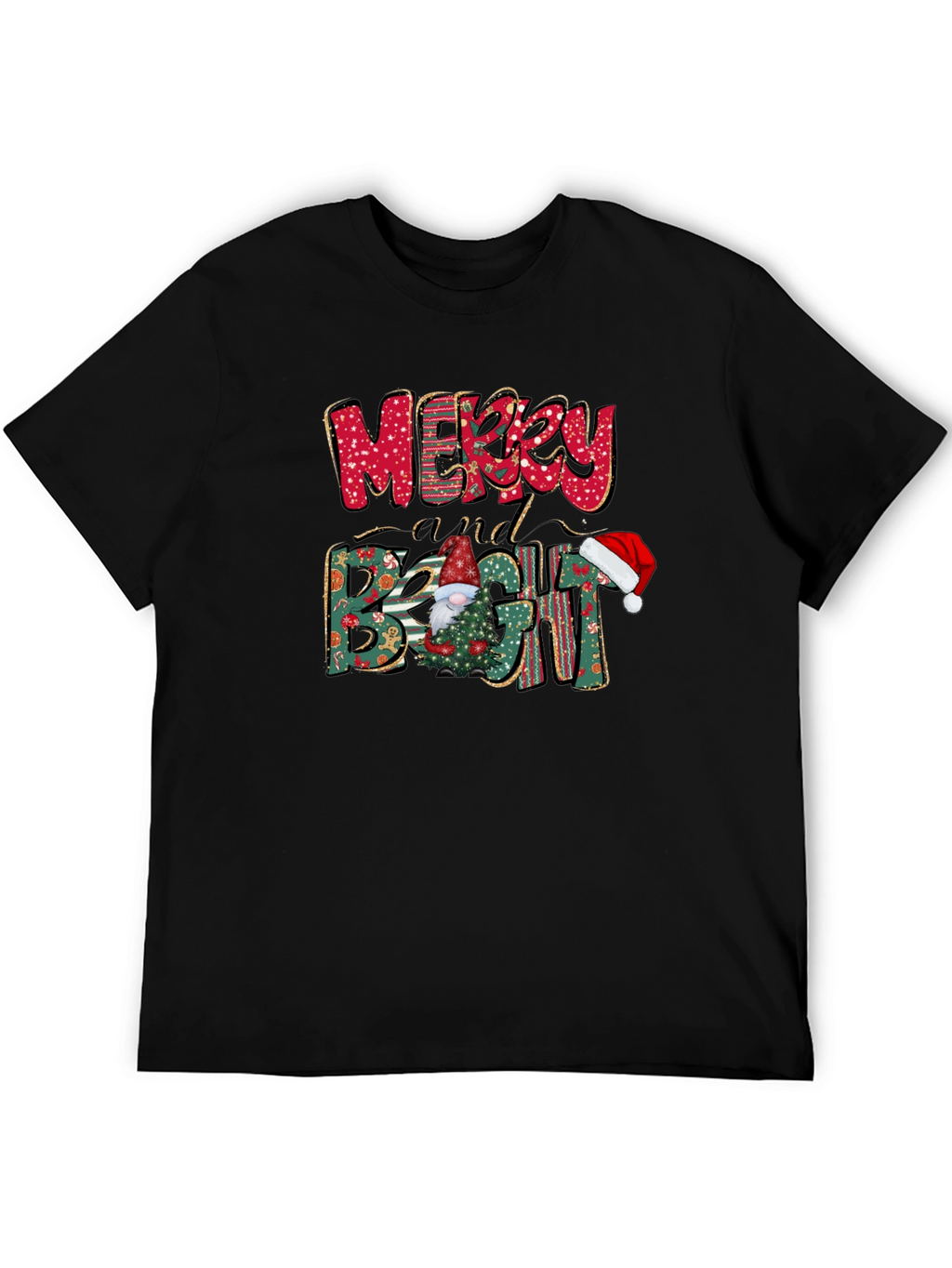 Merry and Bright Christmas T-Shirt