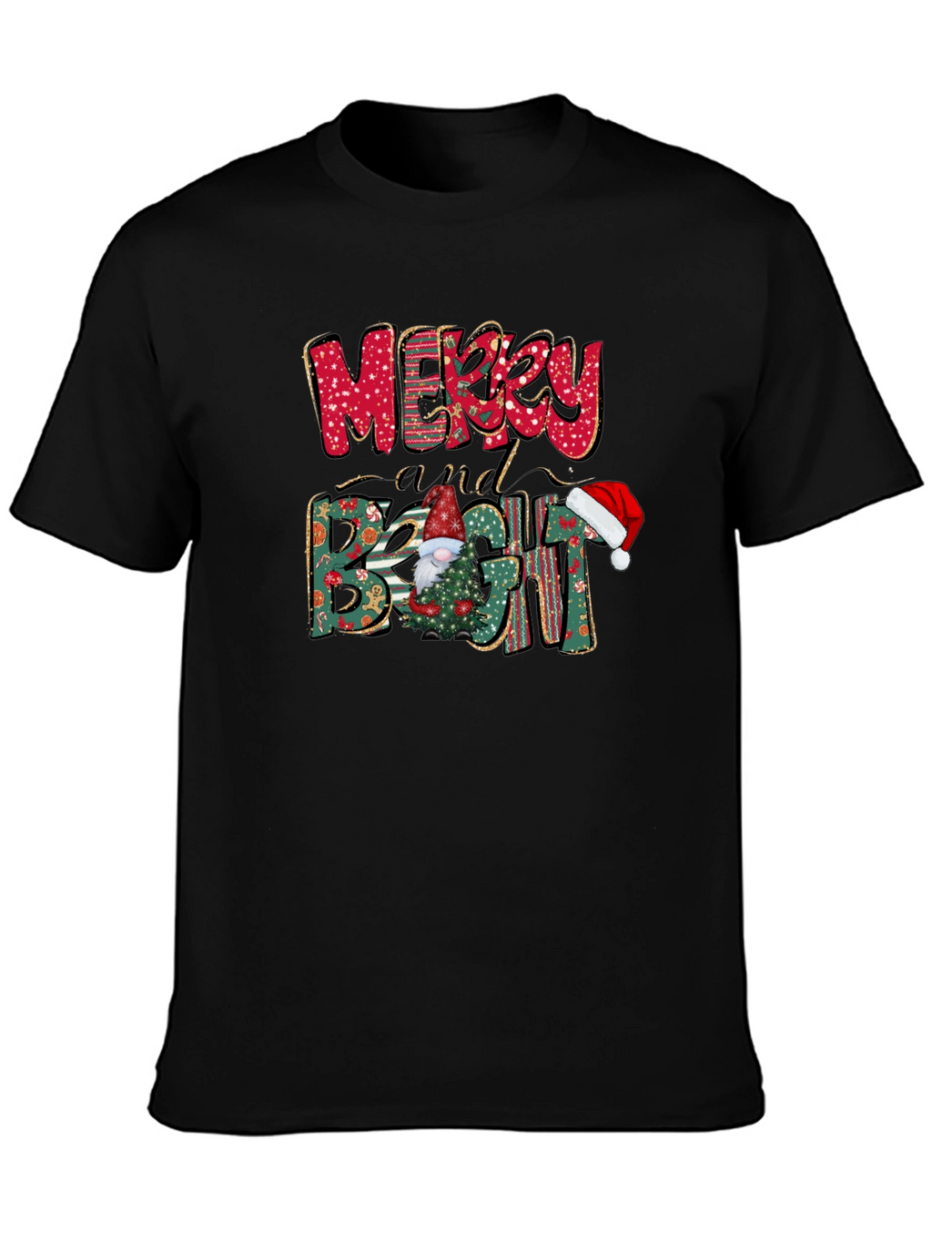 Merry and Bright Christmas T-Shirt