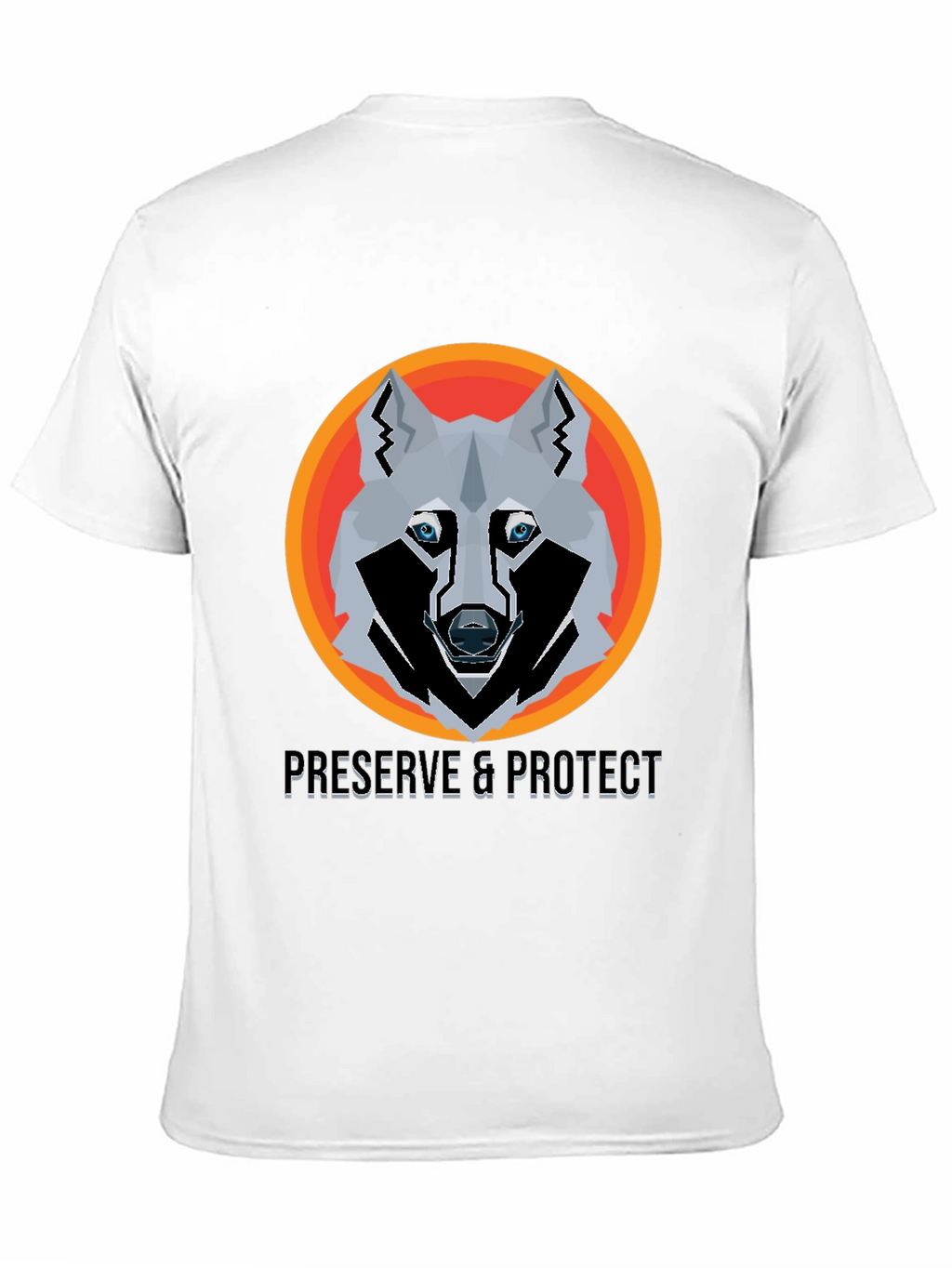 Preserve & Protect Wolf Graphic T-Shirt