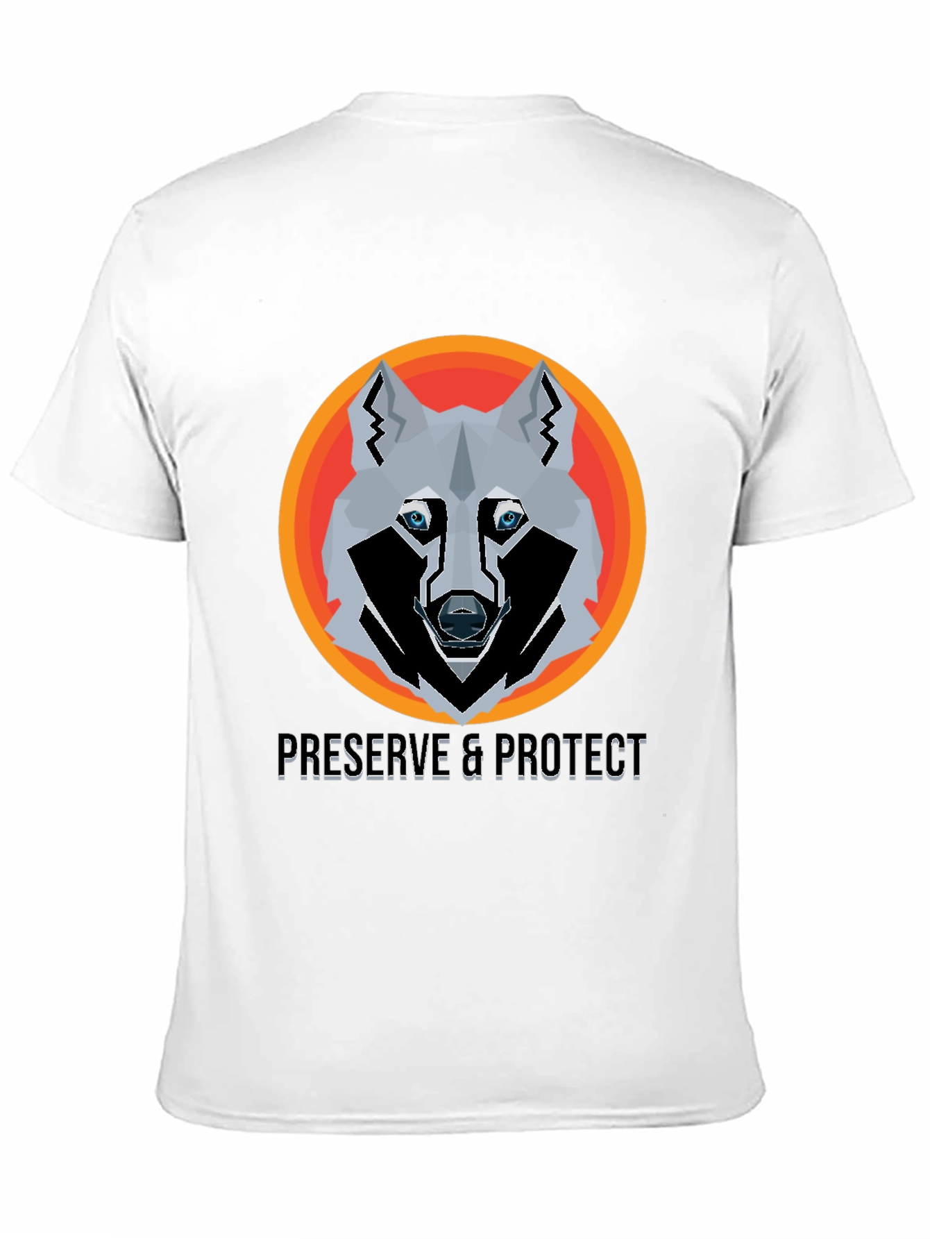 Preserve & Protect Wolf Graphic T-Shirt
