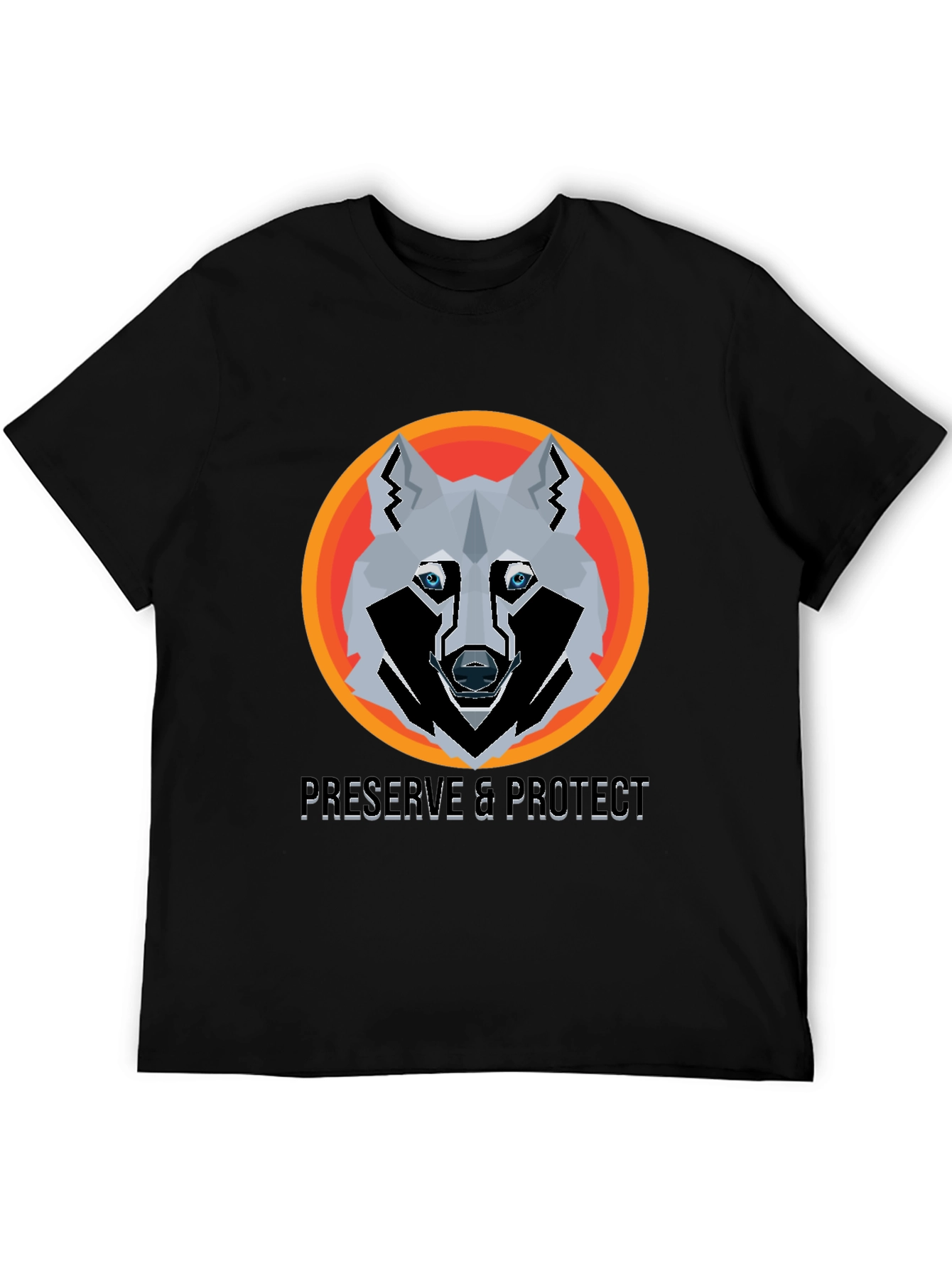 Preserve & Protect Wolf Graphic T-Shirt