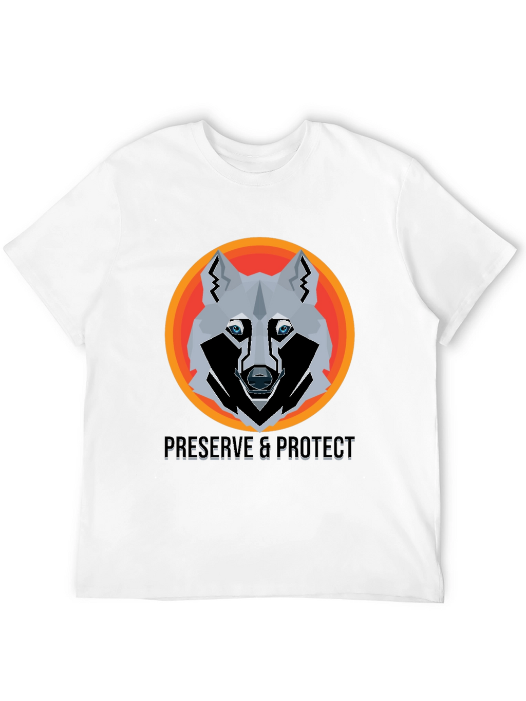 Preserve & Protect Wolf Graphic T-Shirt