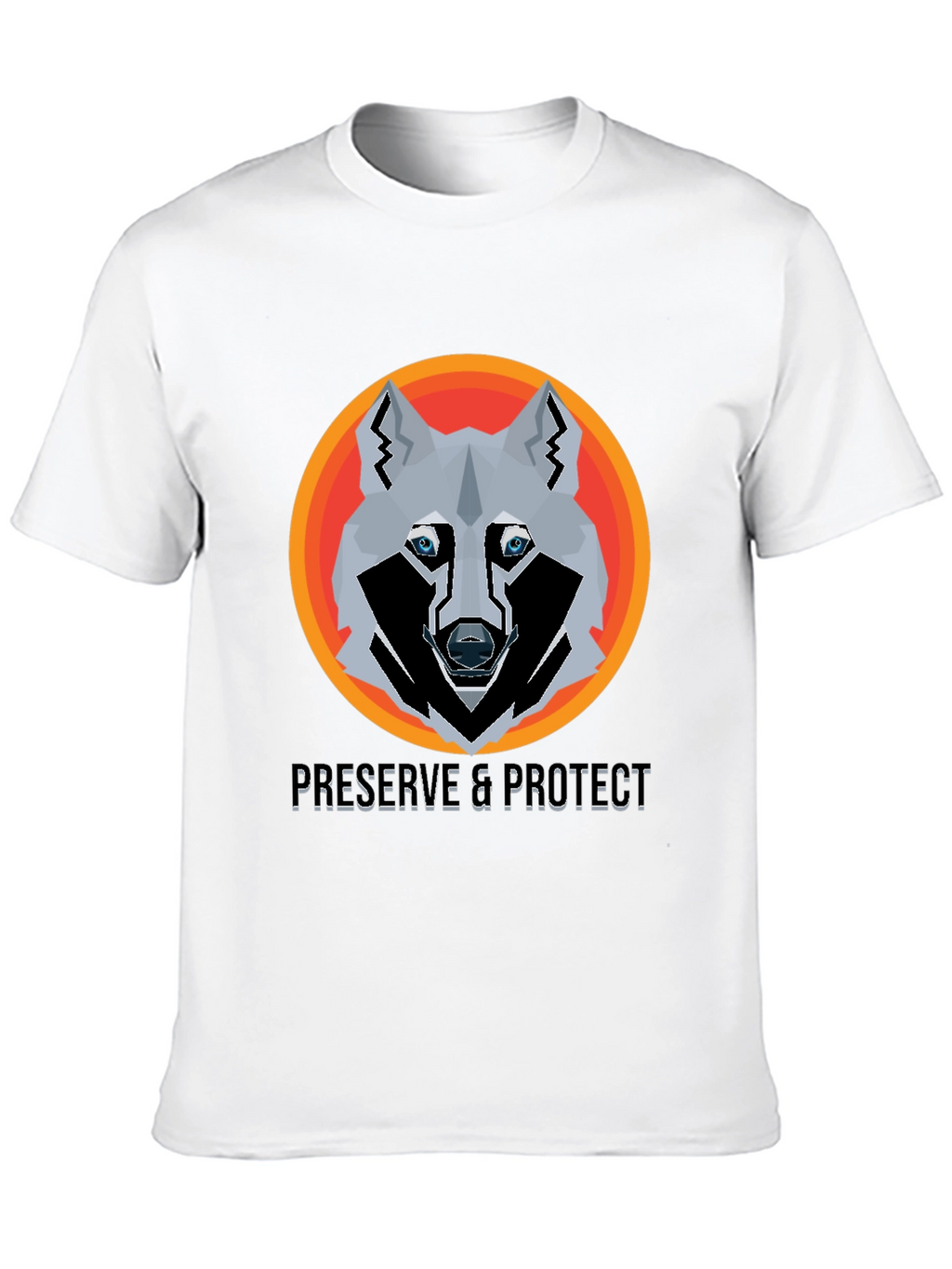 Preserve & Protect Wolf Graphic T-Shirt