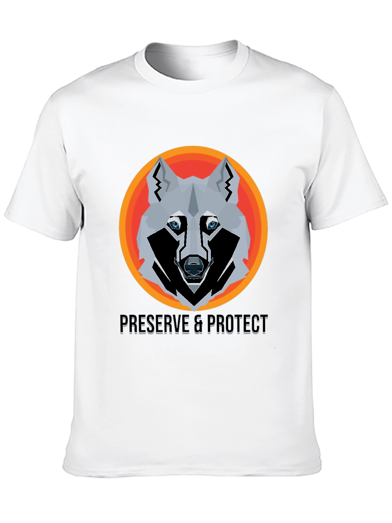 Preserve & Protect Wolf Graphic T-Shirt
