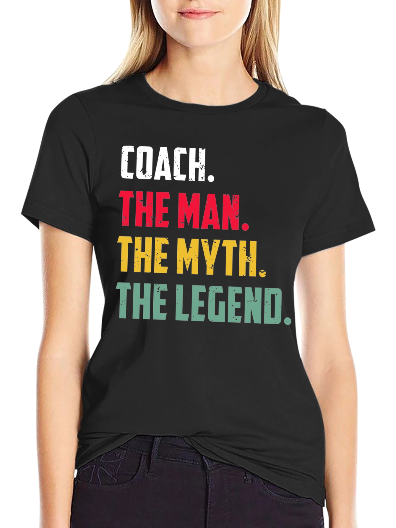 Coach The Man The Myth The Legend T-Shirt