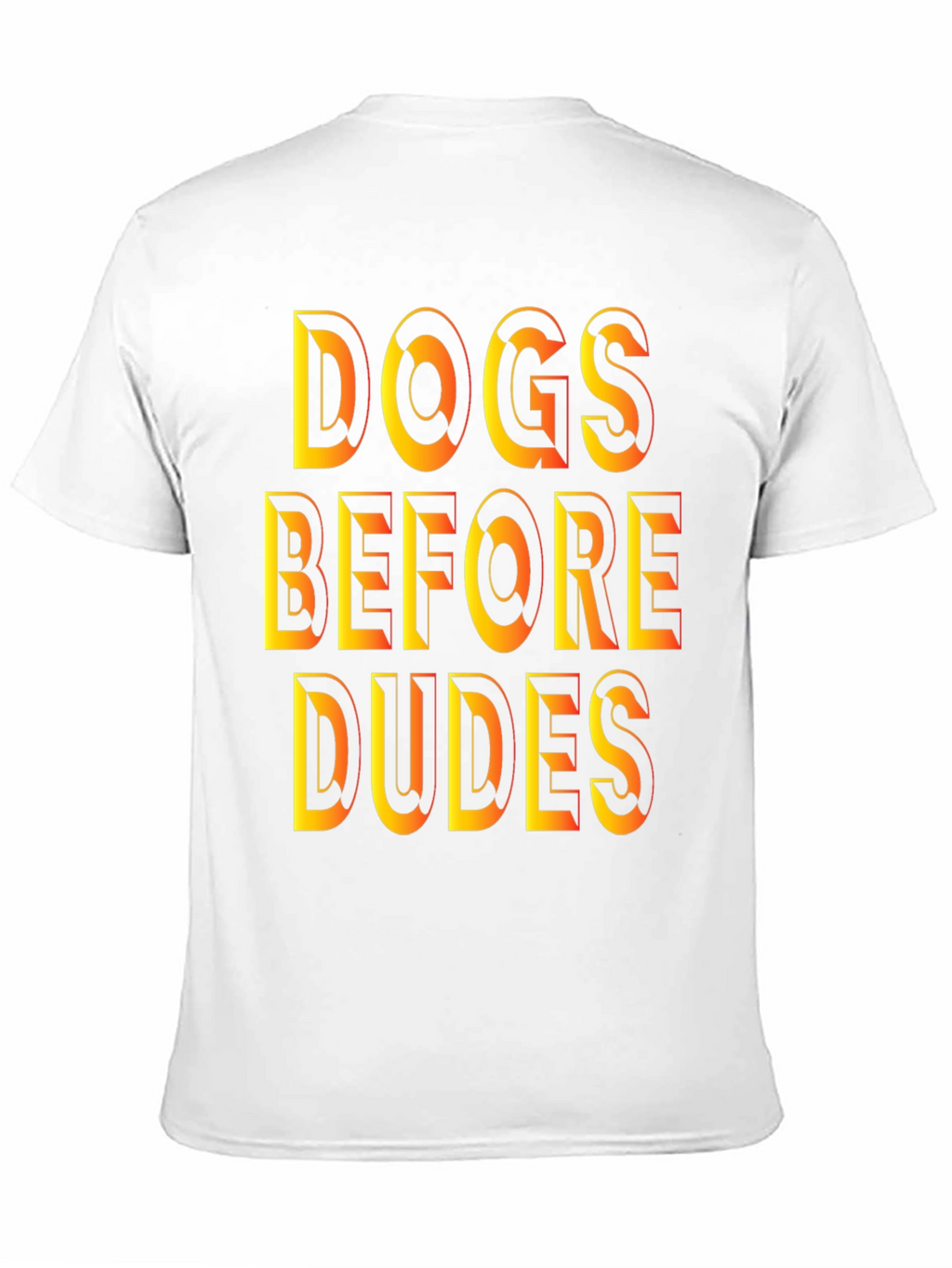 Dogs Before Dudes Graphic Tee - Black