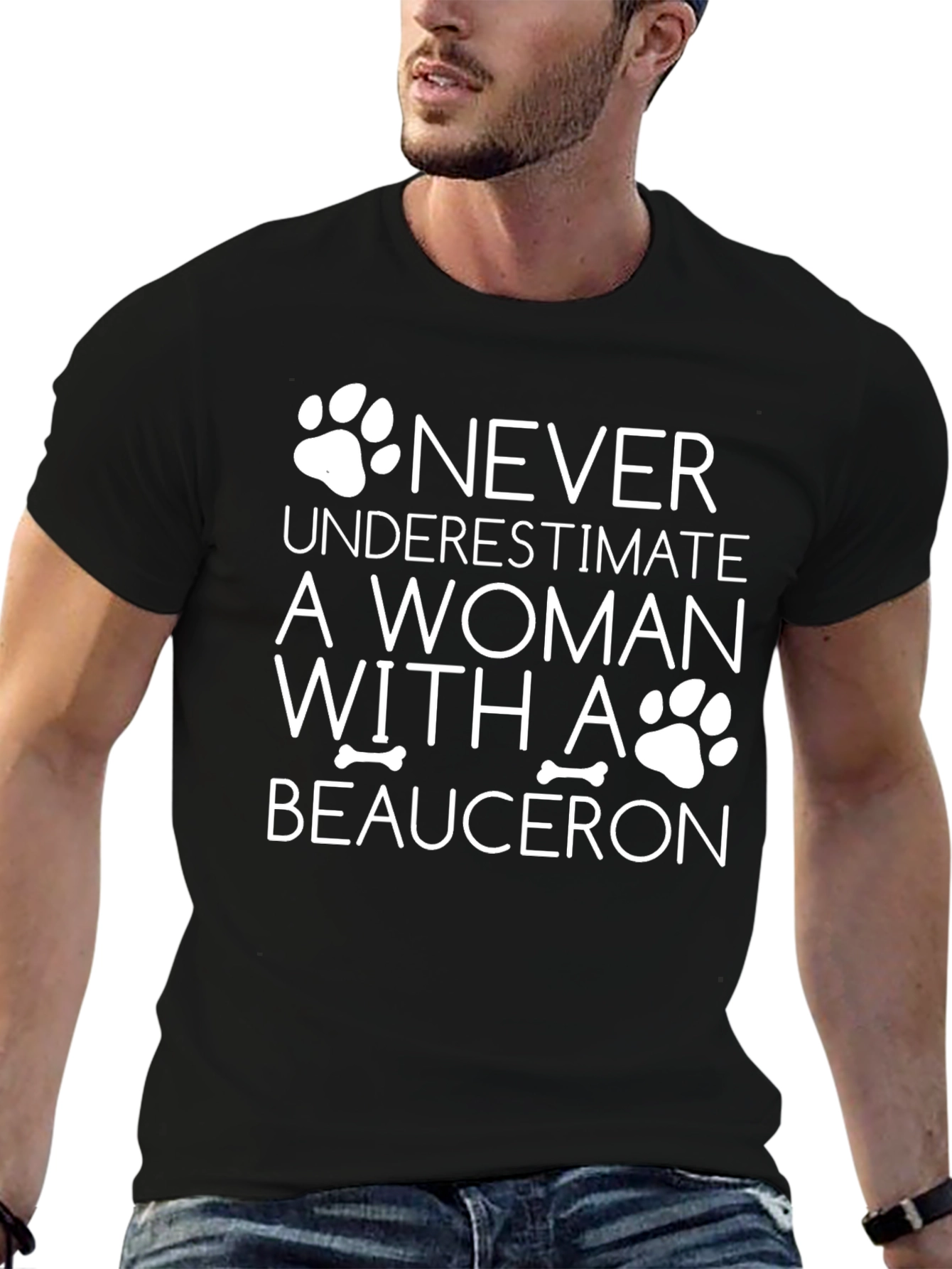 Beauceron Dog Lover Womans T-Shirt