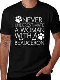 Beauceron Dog Lover Womans T-Shirt