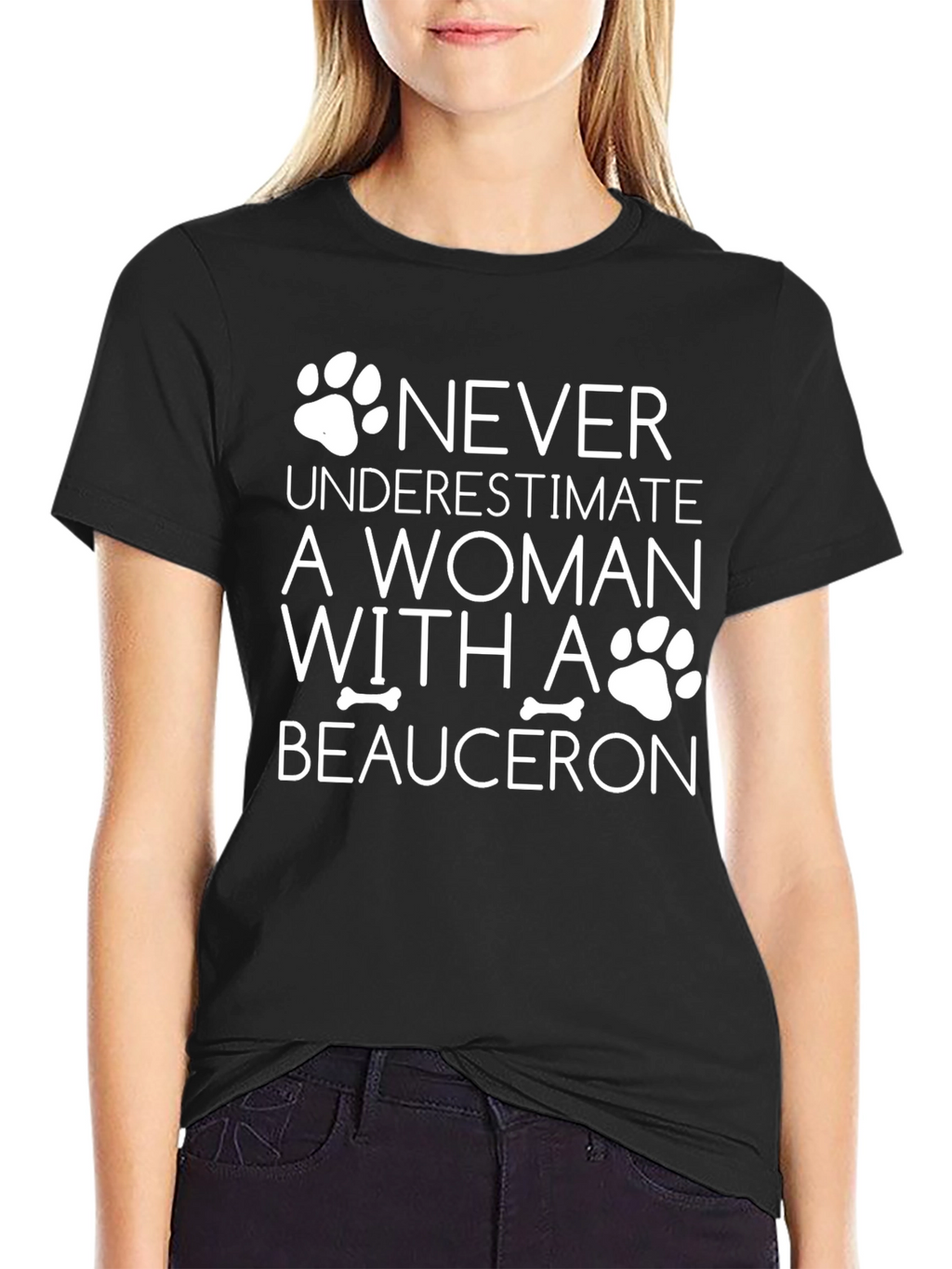 Beauceron Dog Lover Womans T-Shirt