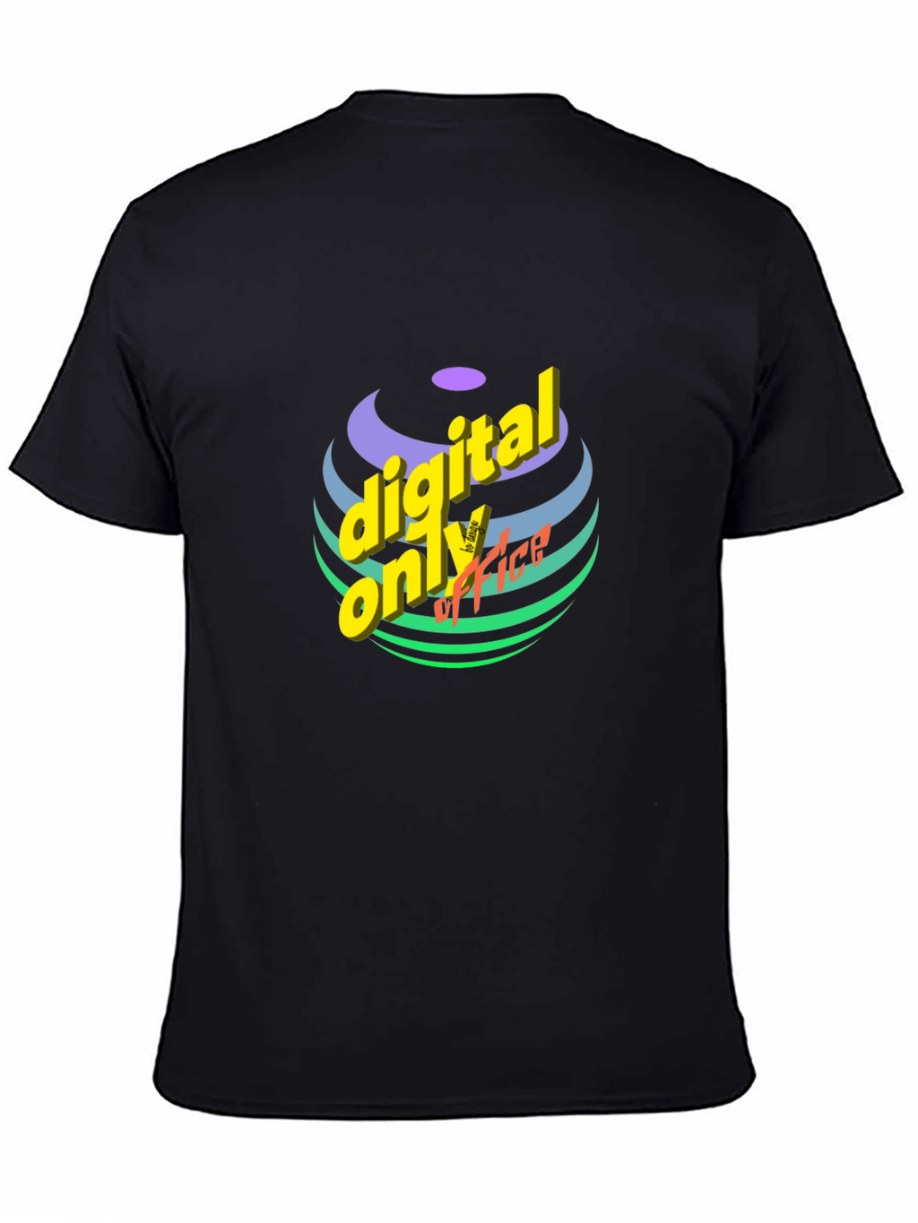 Digital Only Office T-Shirt - Black