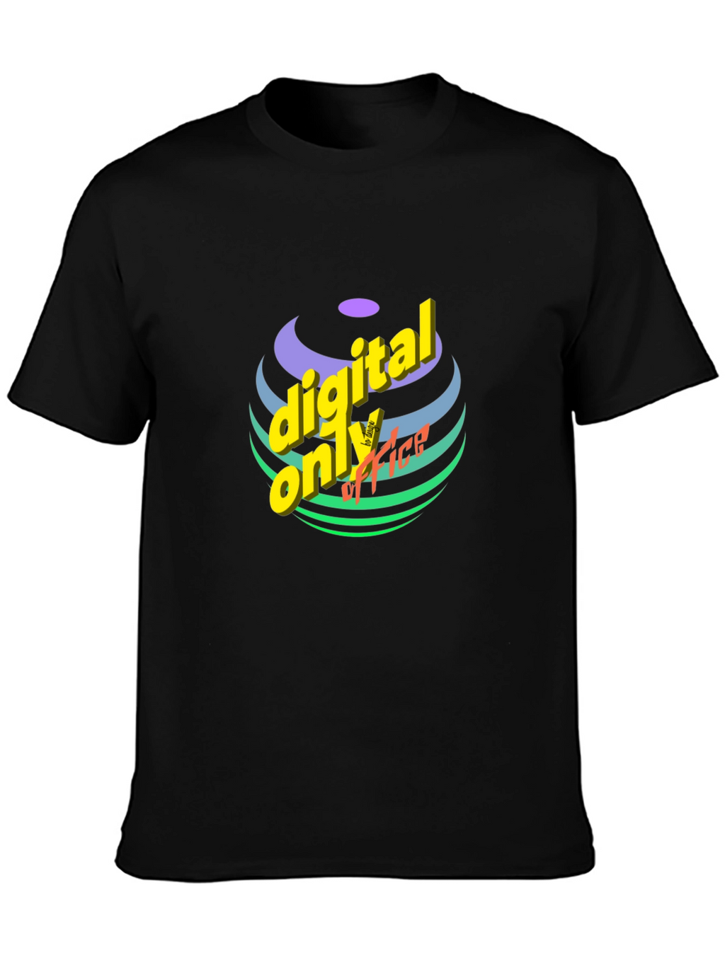 Digital Only Office T-Shirt - Black