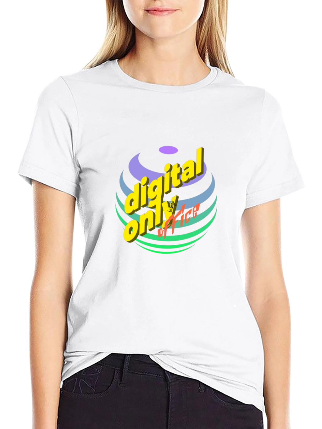 Digital Only Office T-Shirt - Black