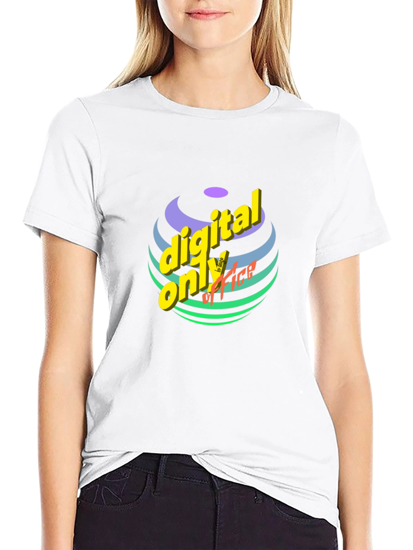 Digital Only Office T-Shirt - Black