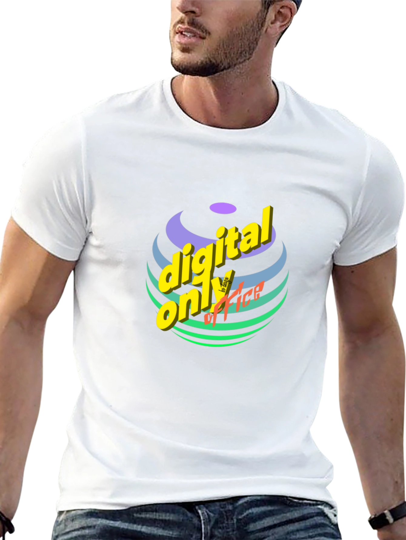 Digital Only Office T-Shirt - Black