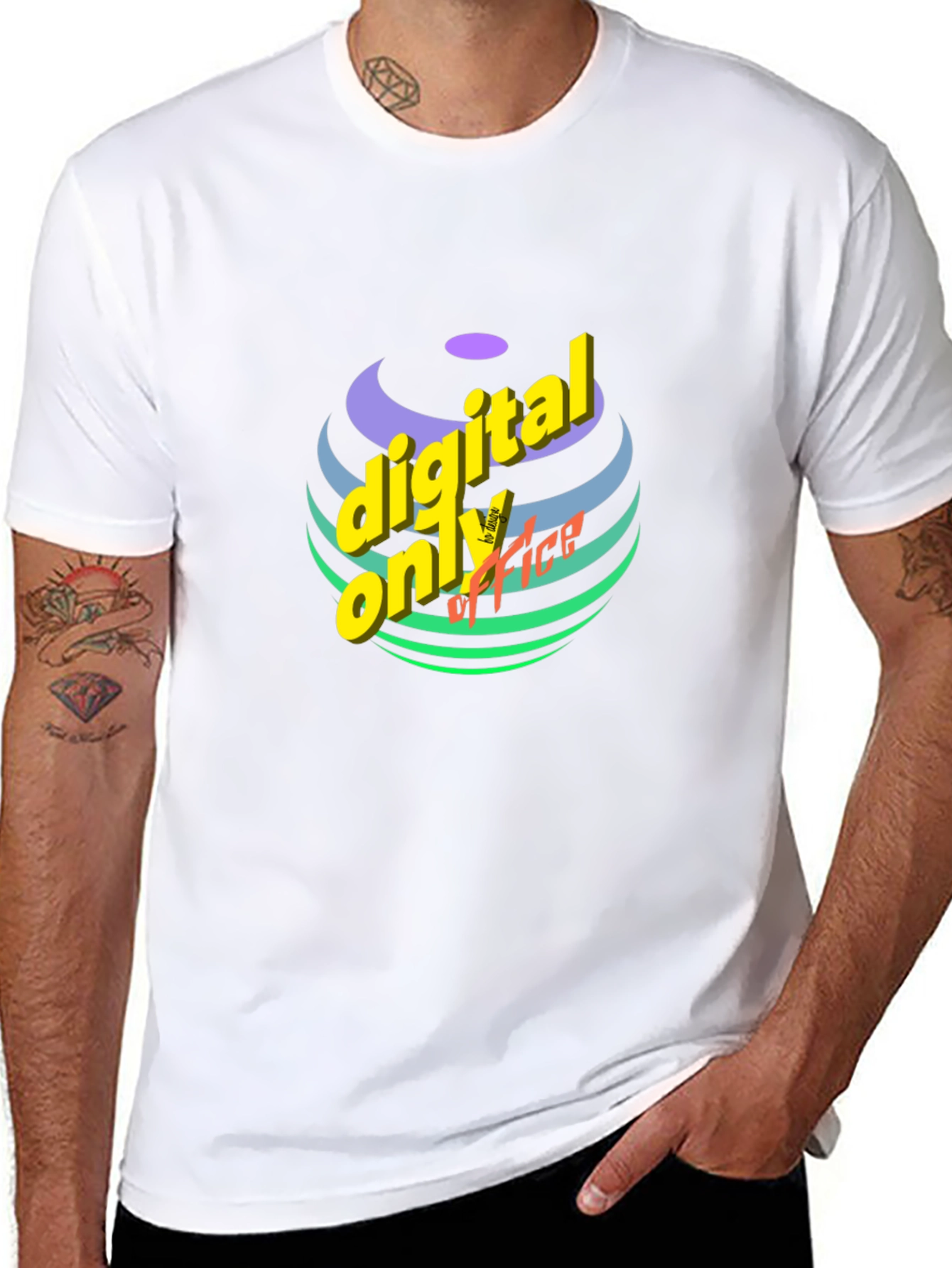 Digital Only Office T-Shirt - Black