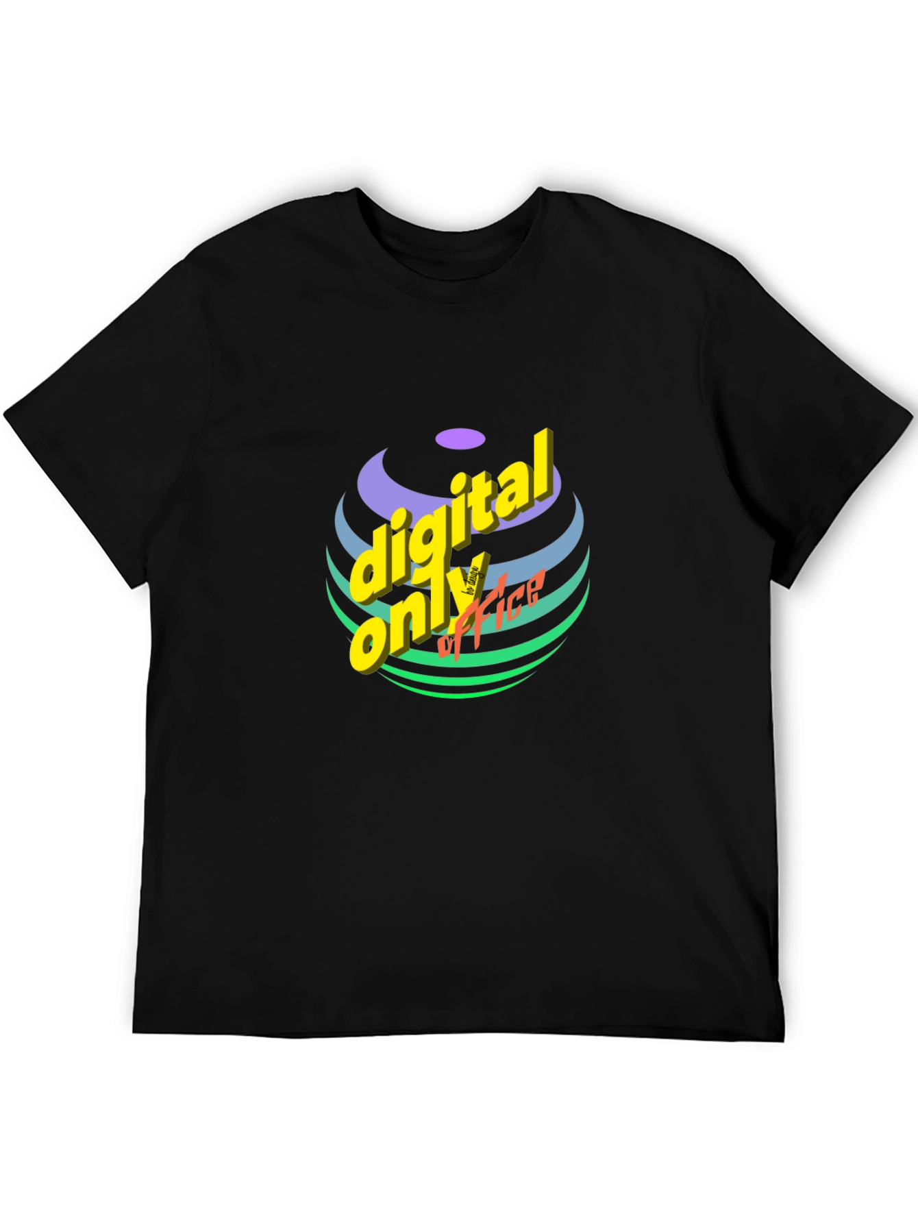 Digital Only Office T-Shirt - Black