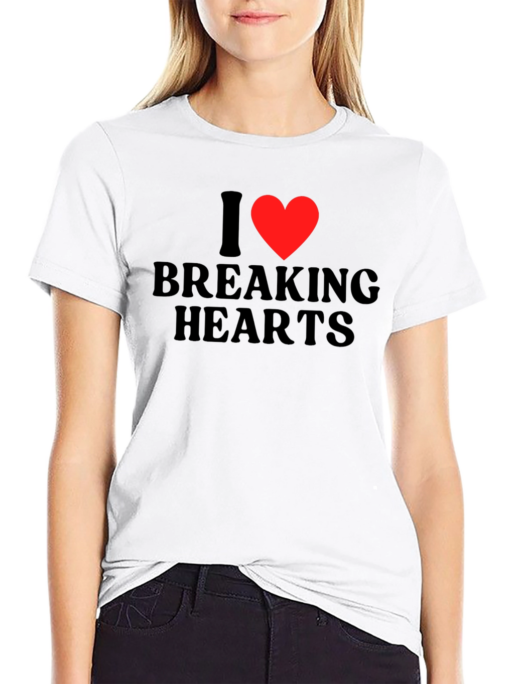 I Heart Breaking Hearts T-Shirt - Bold Statement Tee