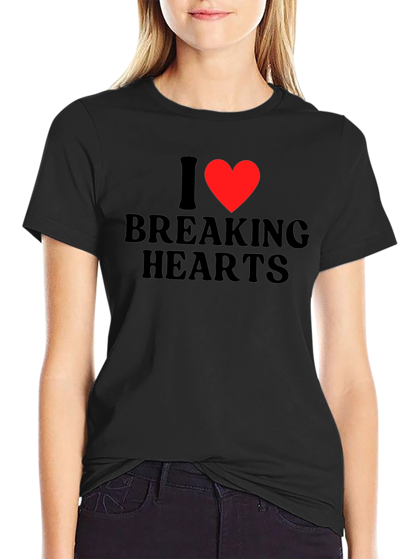 I Heart Breaking Hearts T-Shirt - Bold Statement Tee