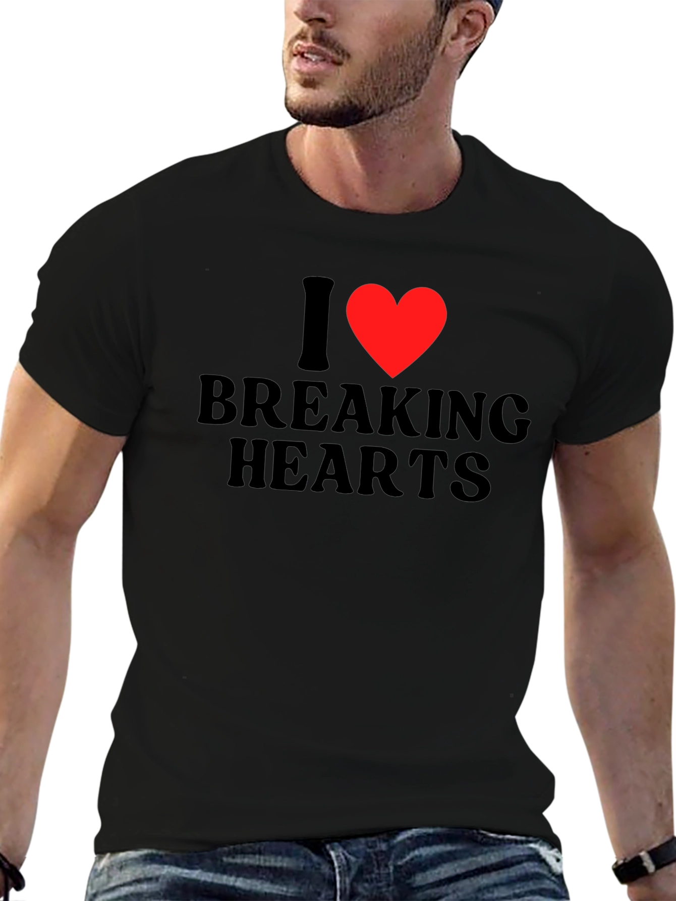I Heart Breaking Hearts T-Shirt - Bold Statement Tee