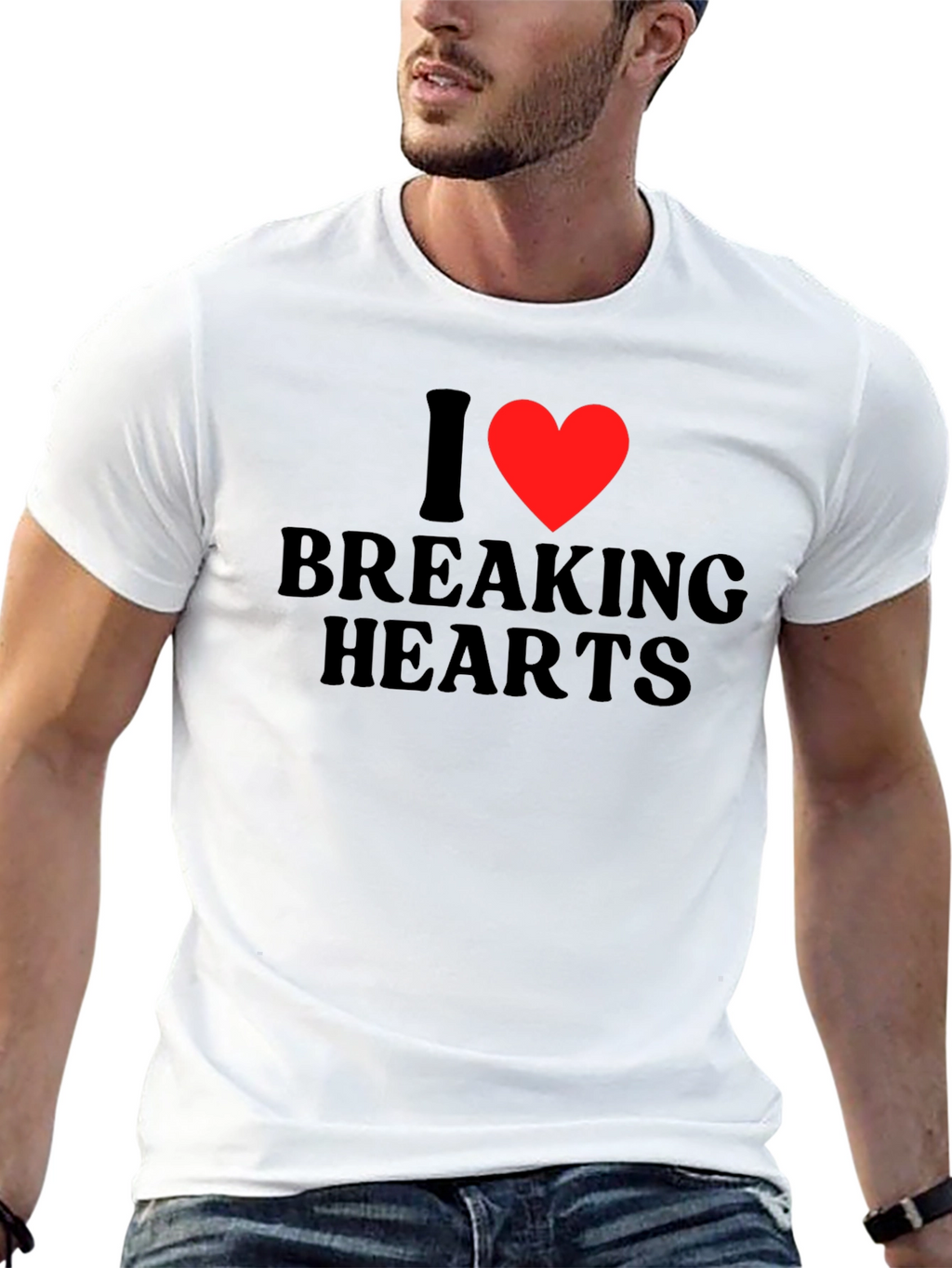 I Heart Breaking Hearts T-Shirt - Bold Statement Tee