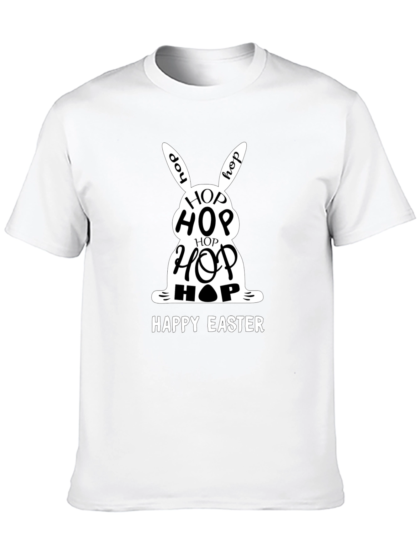 Happy Easter Hop Bunny T-Shirt