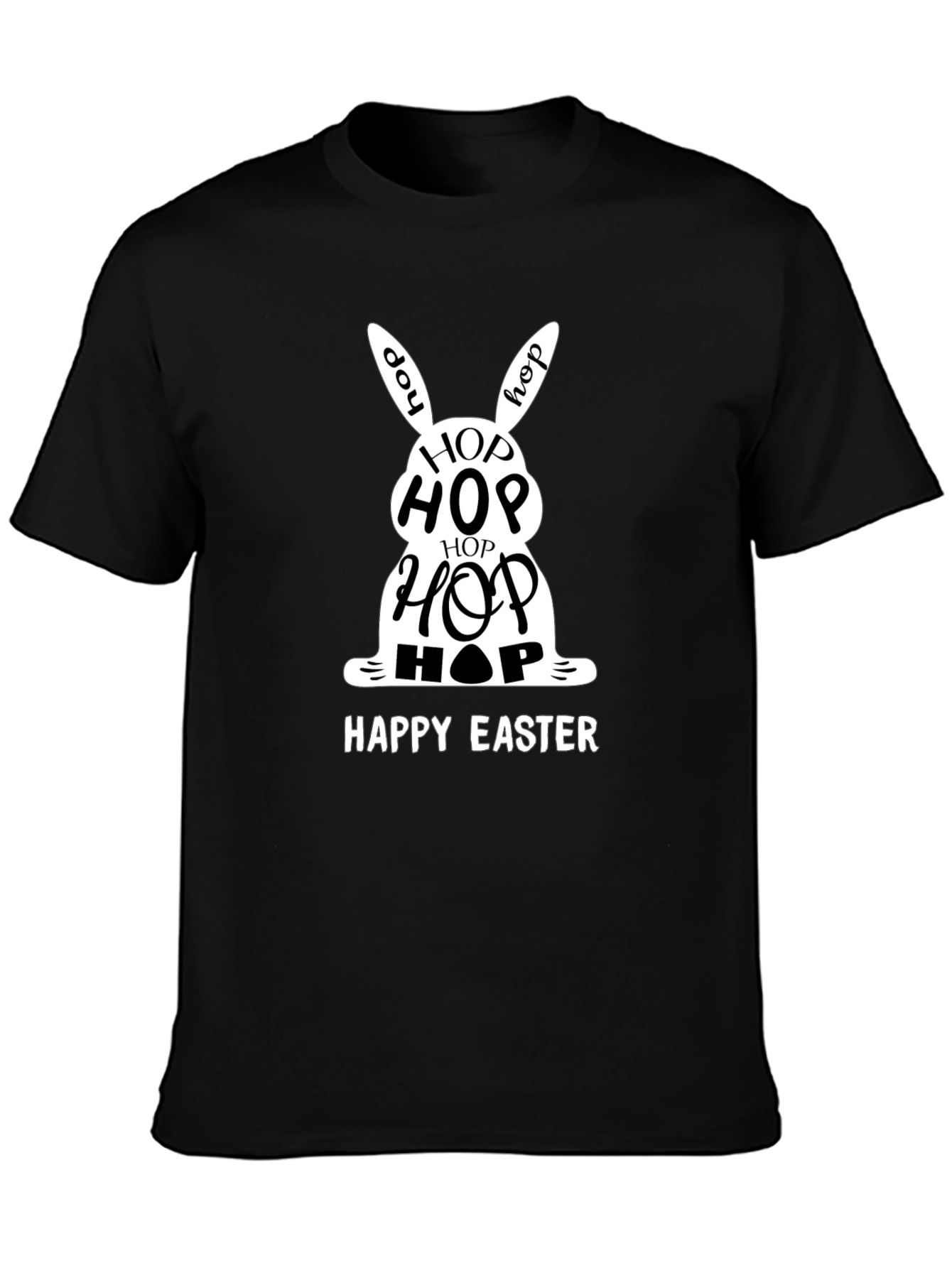 Happy Easter Hop Bunny T-Shirt