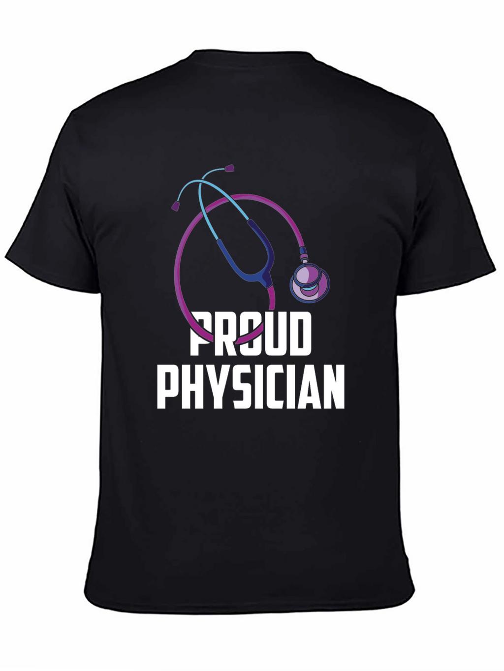 Proud Physician Black T-Shirt