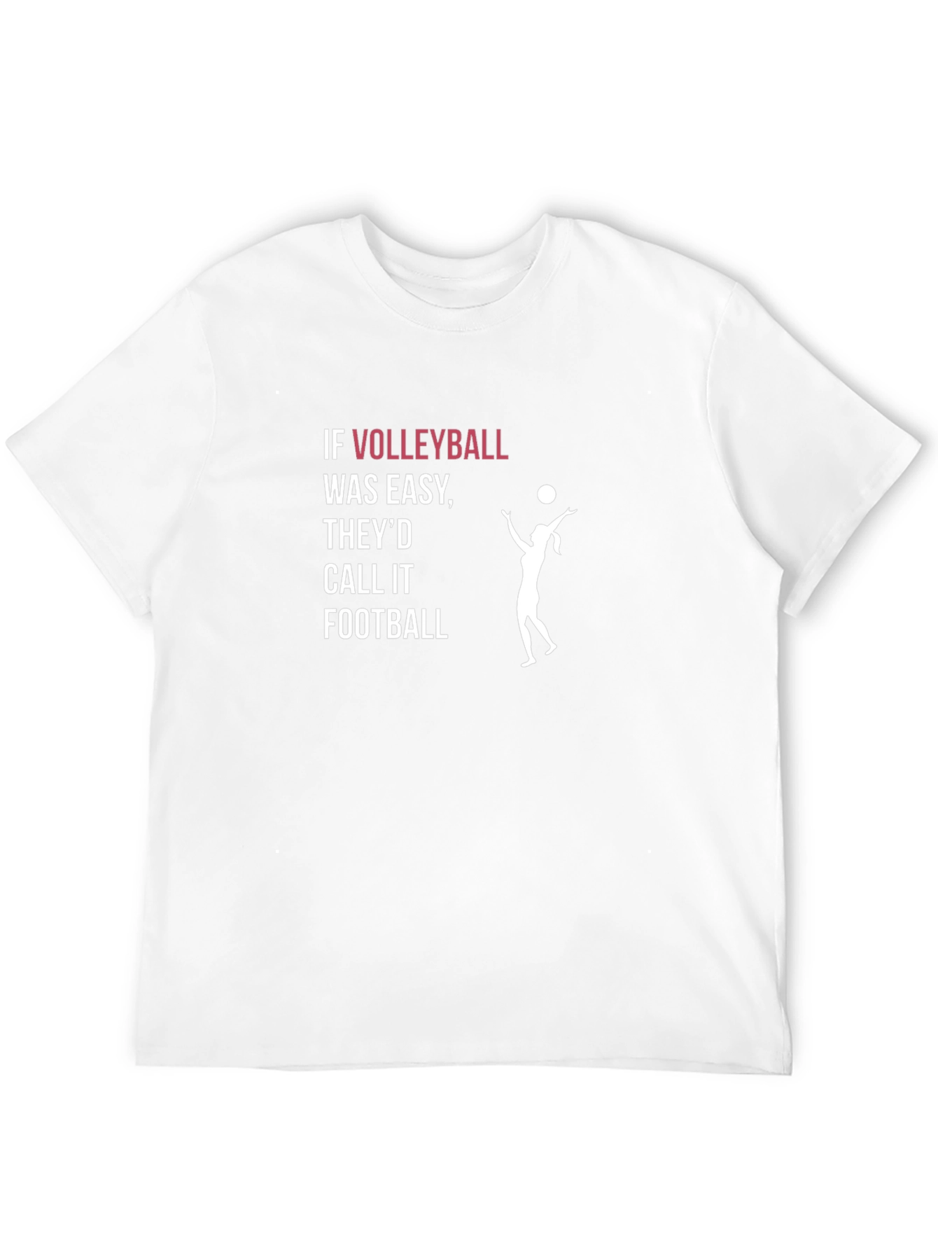 Volleyball Graphic T-Shirt - Funny Sports Tee